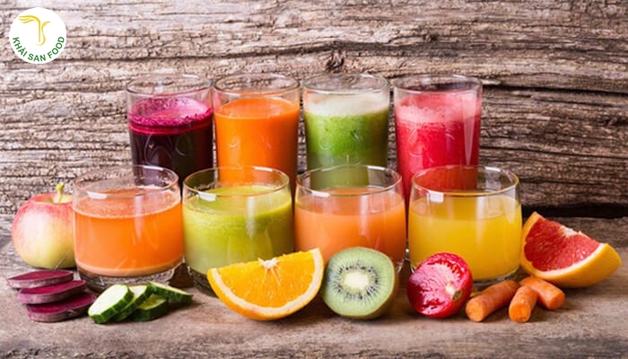 Nước ép này có tác dụng giảm cân, thanh lọc cơ thể, cung cấp thêm vitamin