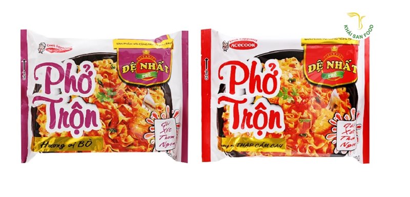 Phở trộn Đệ Nhất hai vị cho bạn lựa chọn