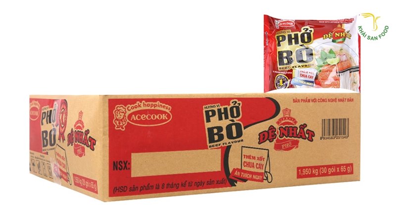 Phở bò Đệ Nhất là một trong những thương hiệu phở bán chạy nhất Việt Nam