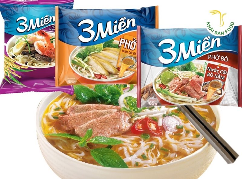 Phở gói Ba Miền - Hương vị của phở Việt