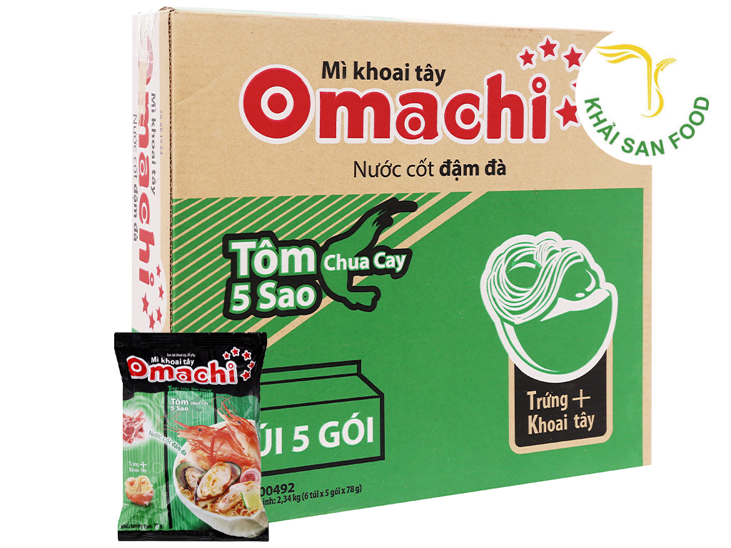 Sỉ mì gói omachi giá cạnh tranh nhất thị trường