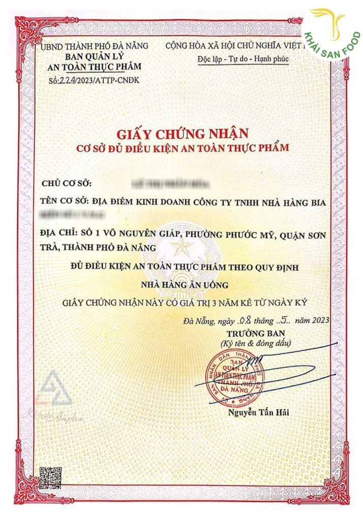 Các bước để xin giấy vệ sinh an toàn thực phẩm, cần xin ở đâu?
