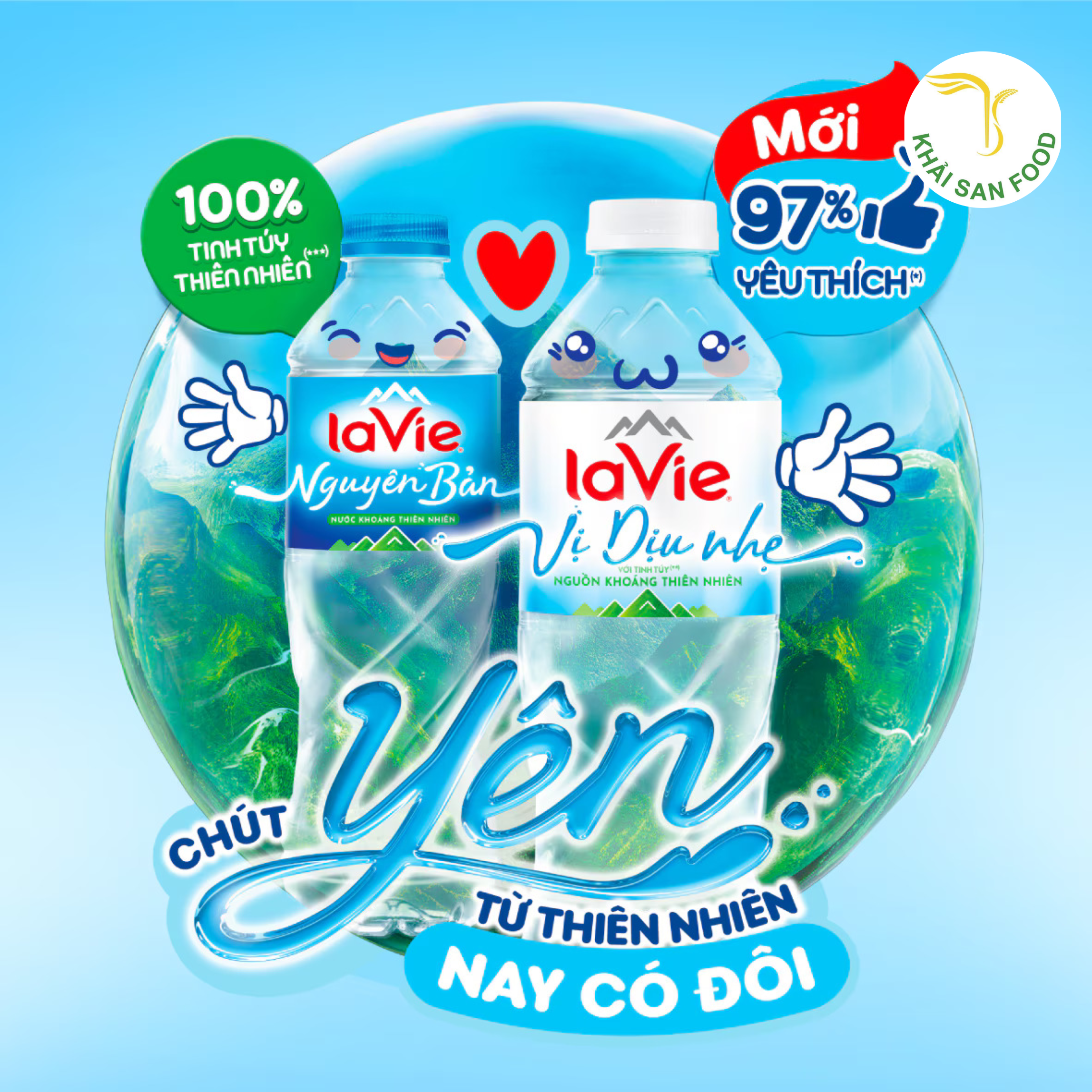 Nước uống tinh khiết Lavie