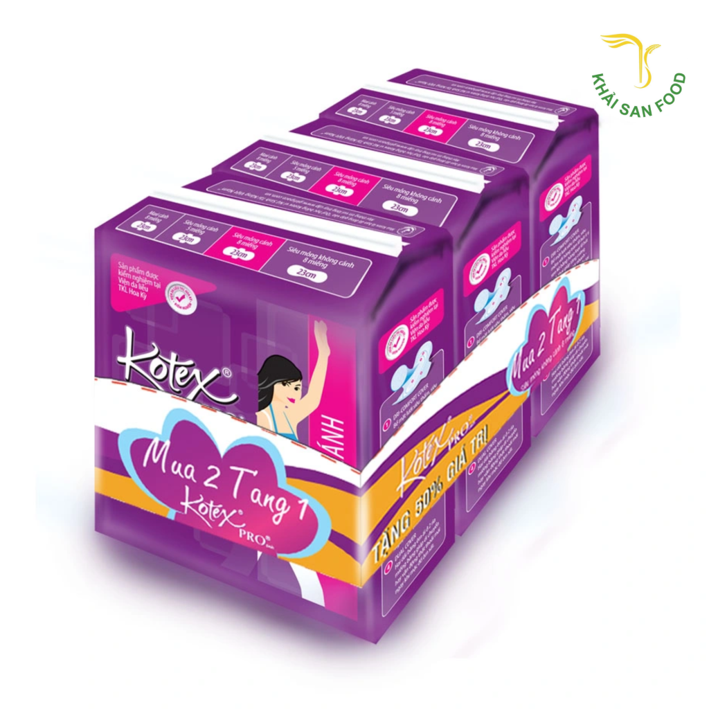 Kotex Pro mỏng cánh là dòng sản phẩm chân ái của nhiều chị em Kotex Pro mỏng cánh là dòng sản phẩm chân ái của nhiều chị em