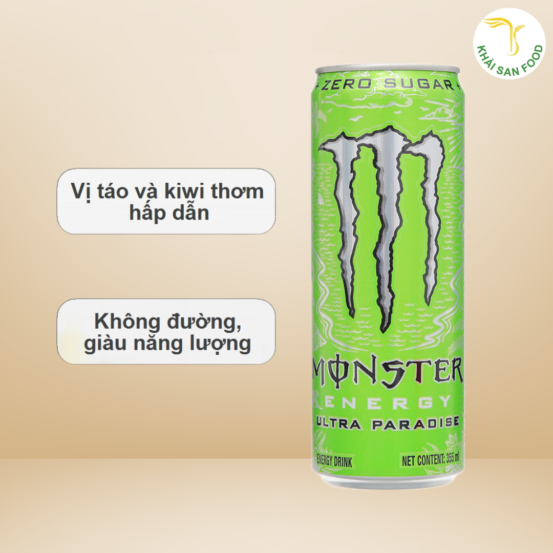 Nước tăng lực không đường, không callo