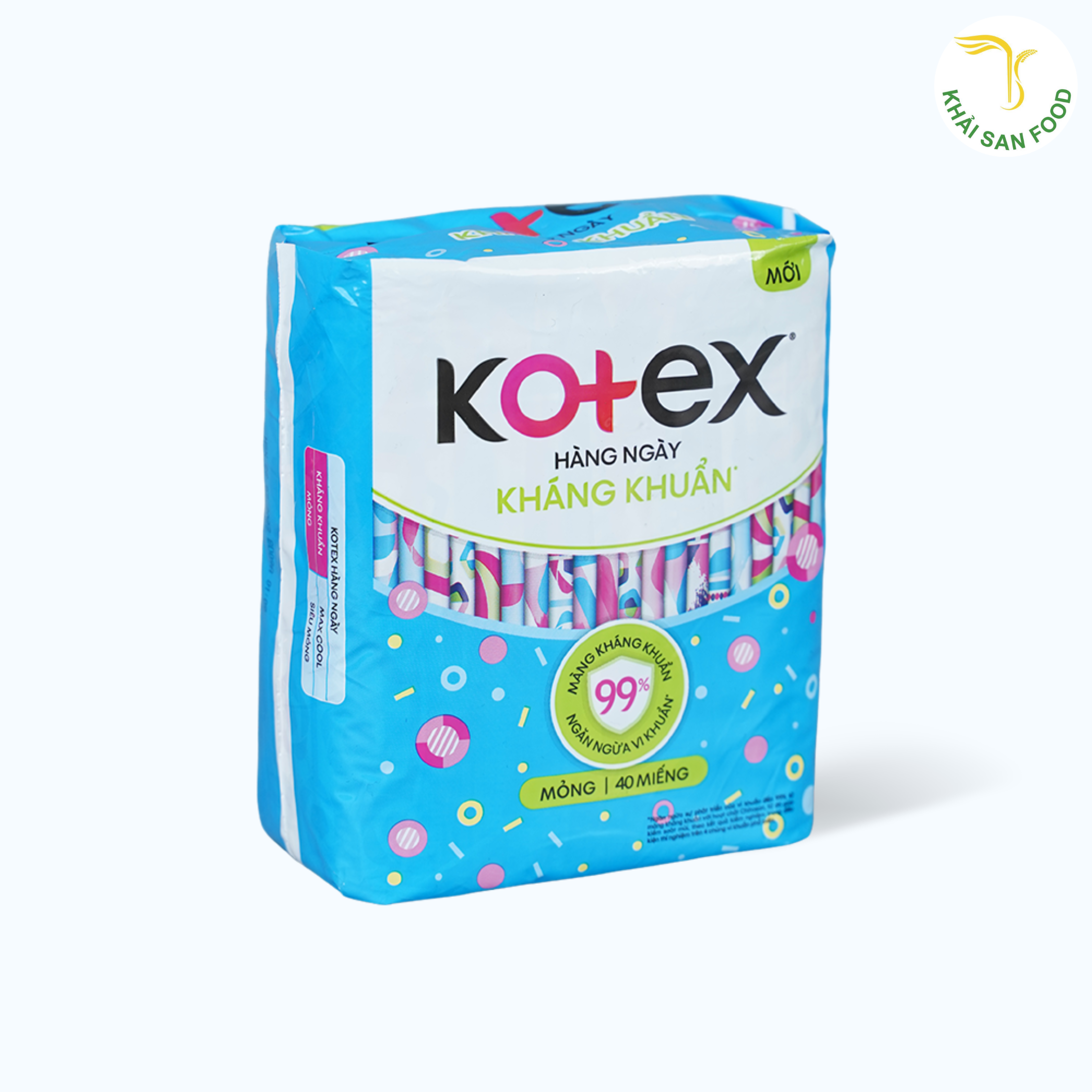 Kotex mặt bông, siêu mềm kháng khuẩn