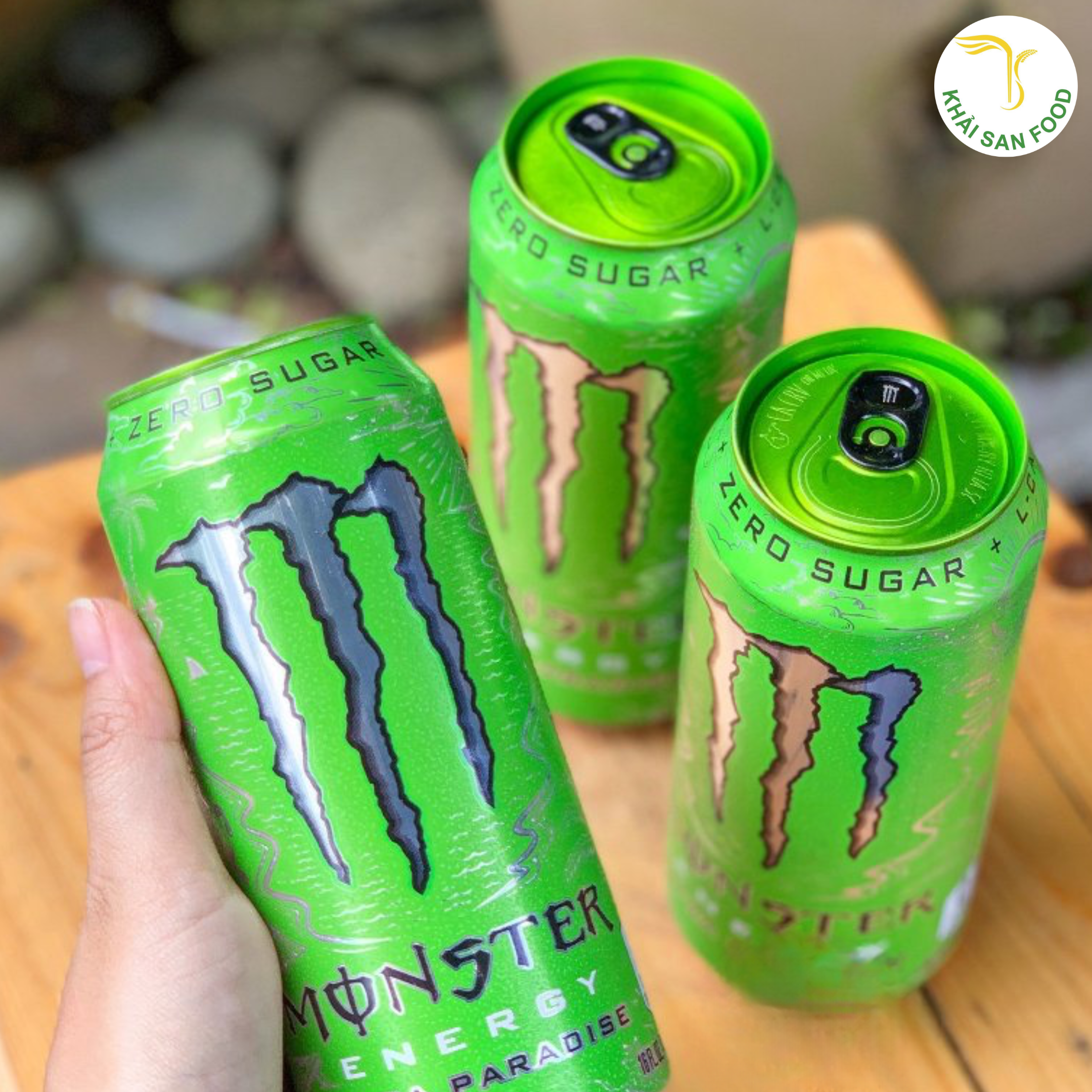 Nước tăng lực Monster xanh lá 