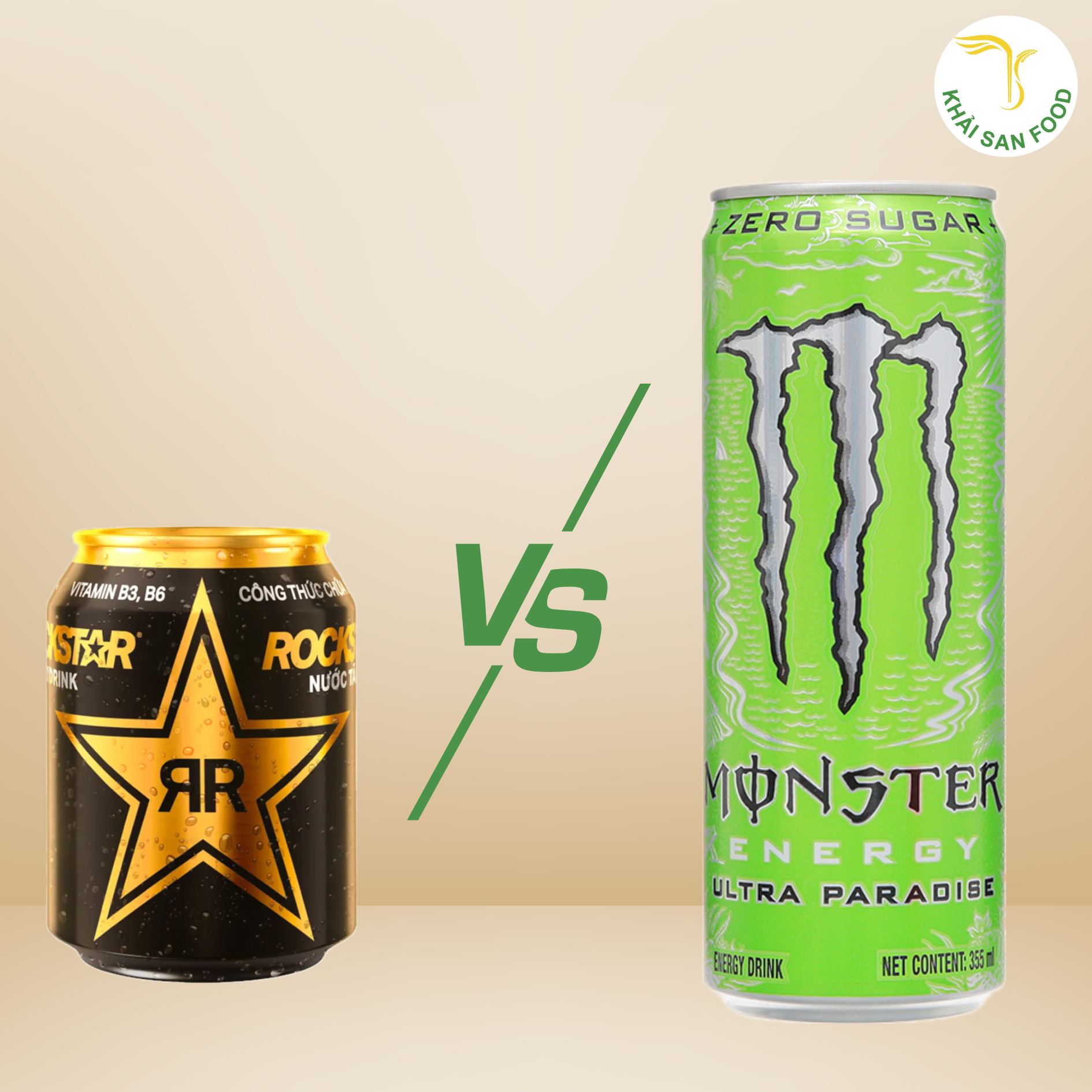 Nước tăng lực Monster xanh lá