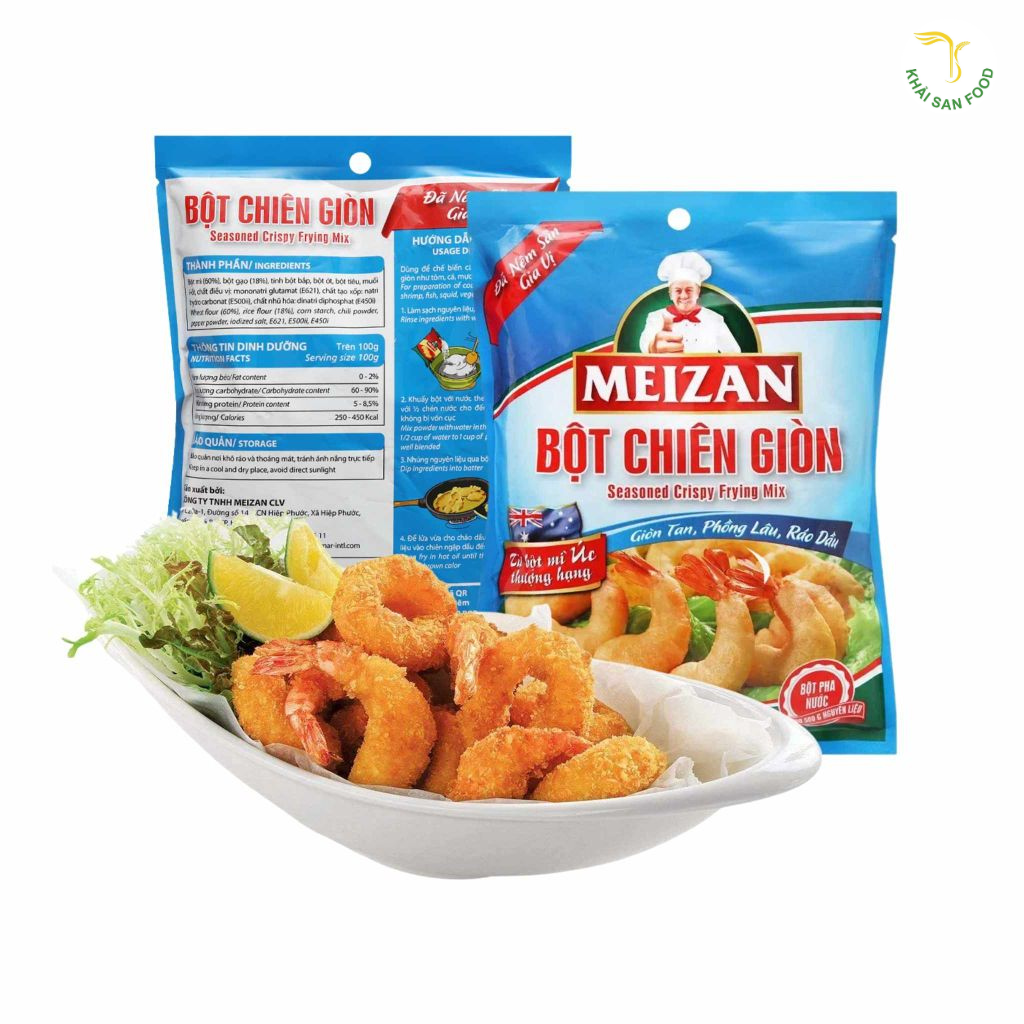 Tỷ lệ pha bột chiên giòn Meizan với nước được hướng dẫn như thế nào là tốt nhất?