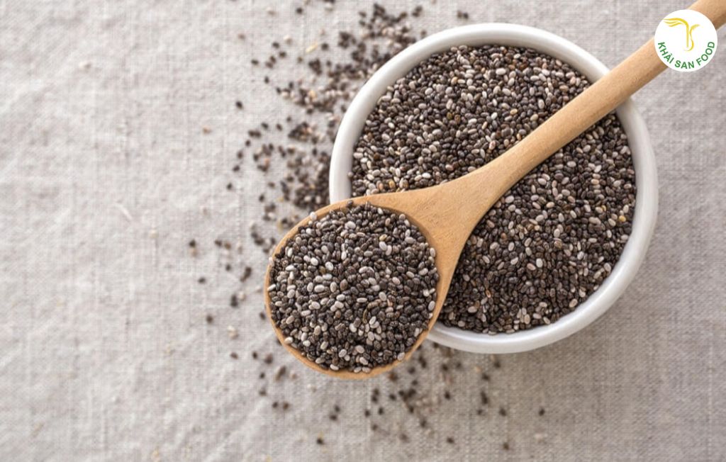 giá trị dinh dưỡng của hạt chia, thông tin các nhóm chất dinh dưỡng có trong thức ăn