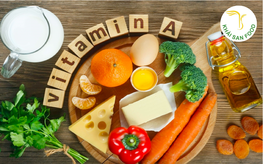thực phẩm giàu vitamin a