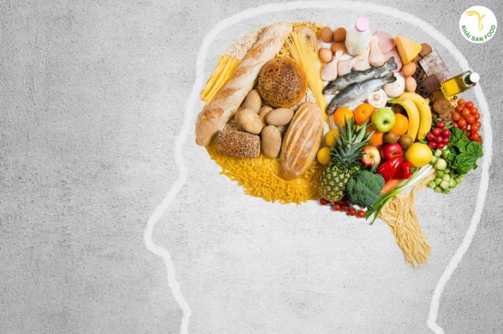 Bổ sung thực phẩm tốt cho não và hệ thần kinh từ rau củ màu thực phẩm bách hoá xanh, giàu vitamin C và thực phẩm chứa vitamin B.