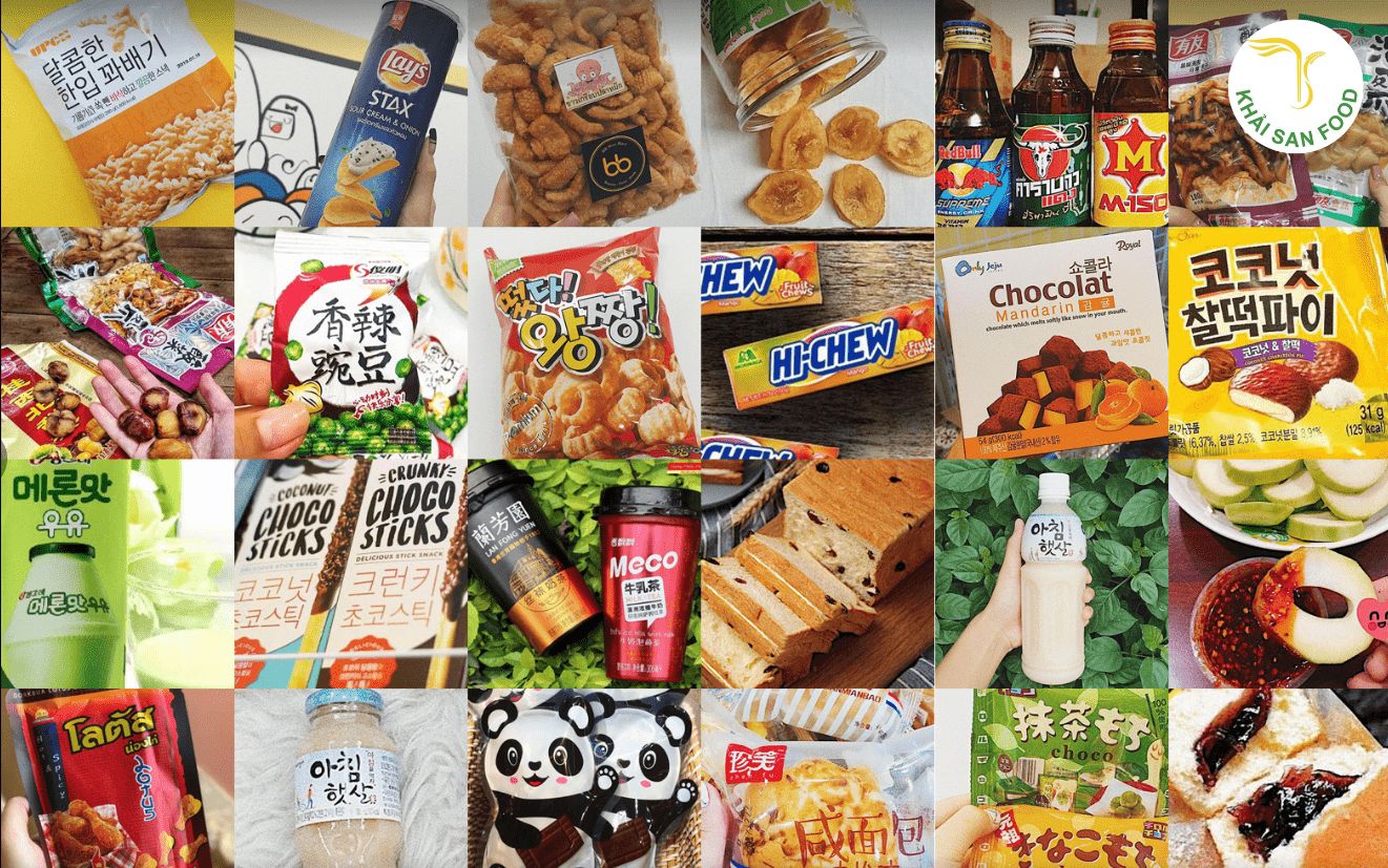 Đồ ăn vặt cho bé