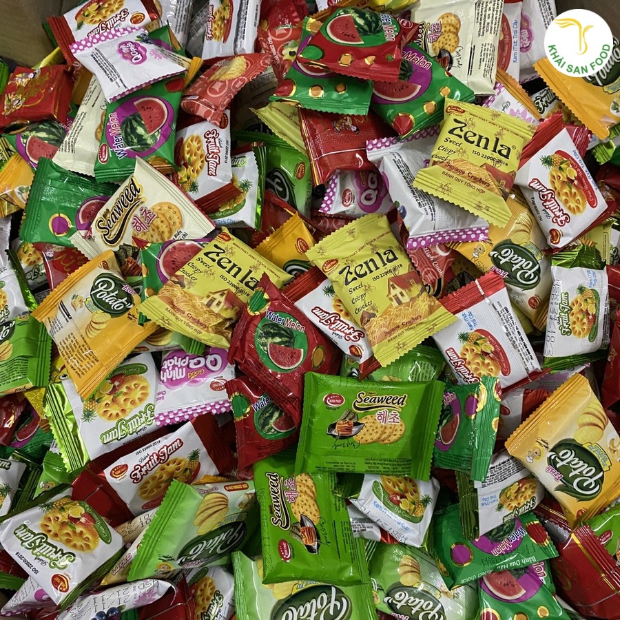Set bánh kẹo mix thưởng thức đa dạng hương vị