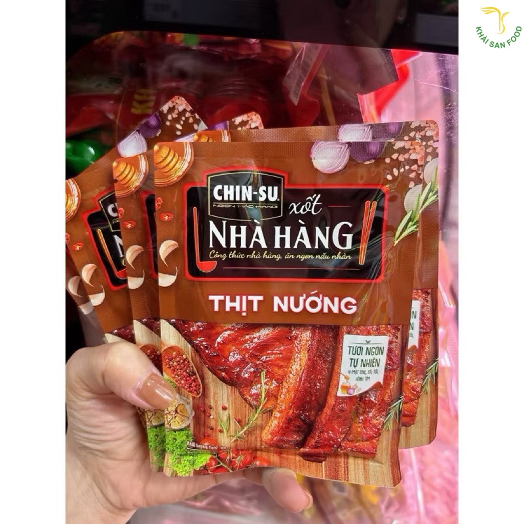 Đầy đủ các gói gia vị nấu sẵn 