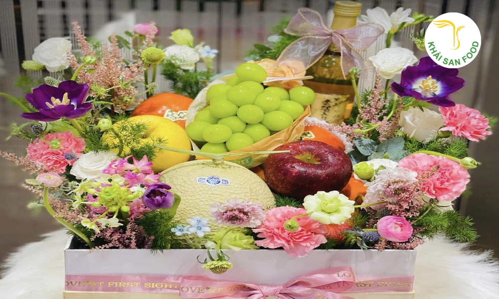 giỏ trái cây sang trọng