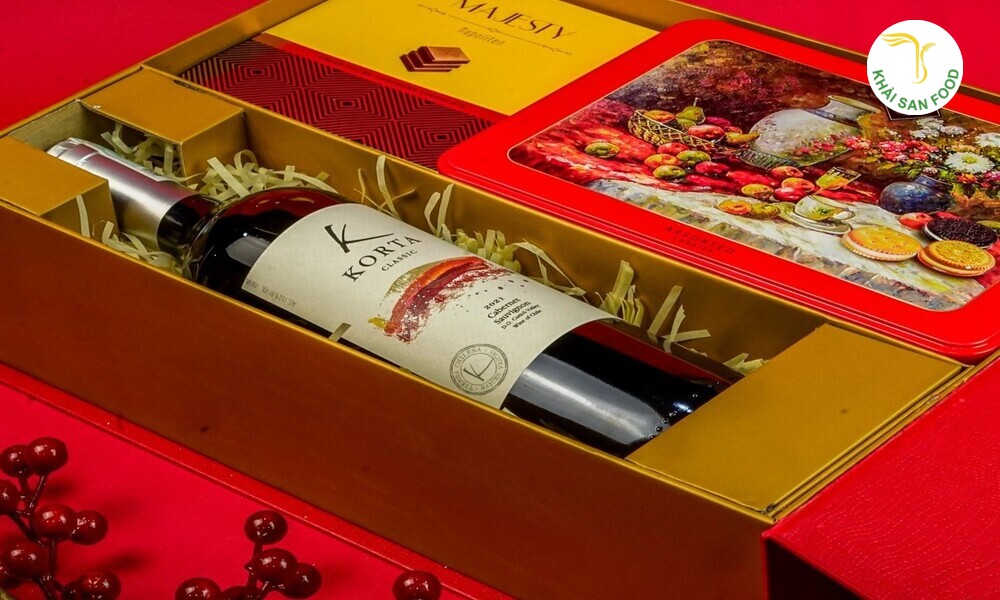 tặng rượu ngày tết