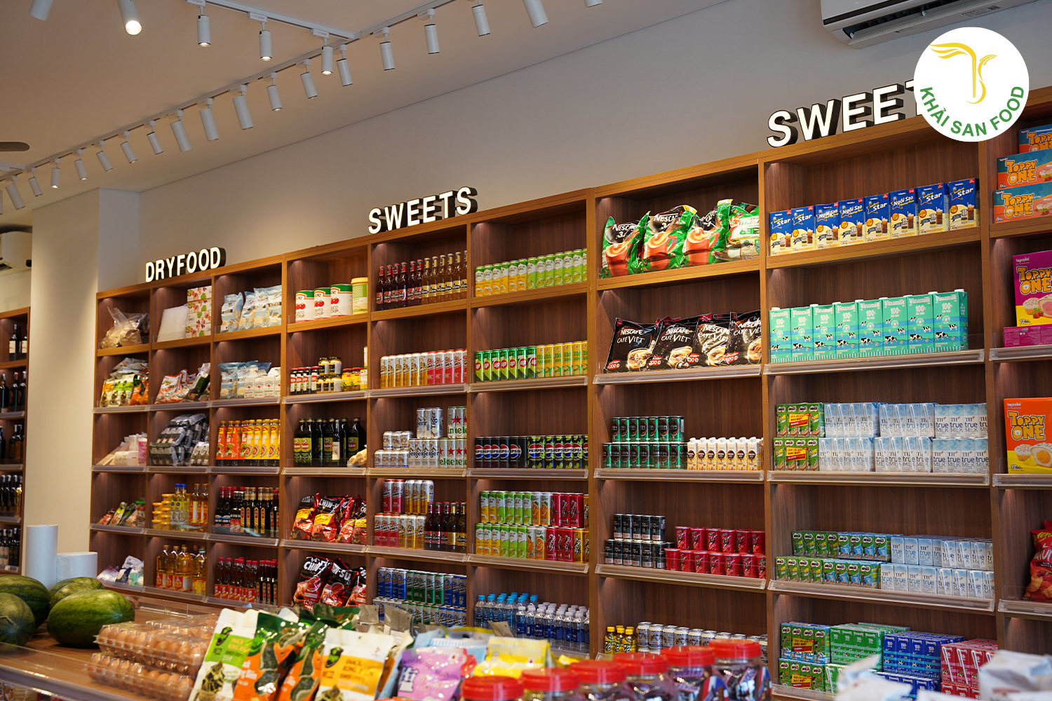 Các mặt hàng siêu thị mini