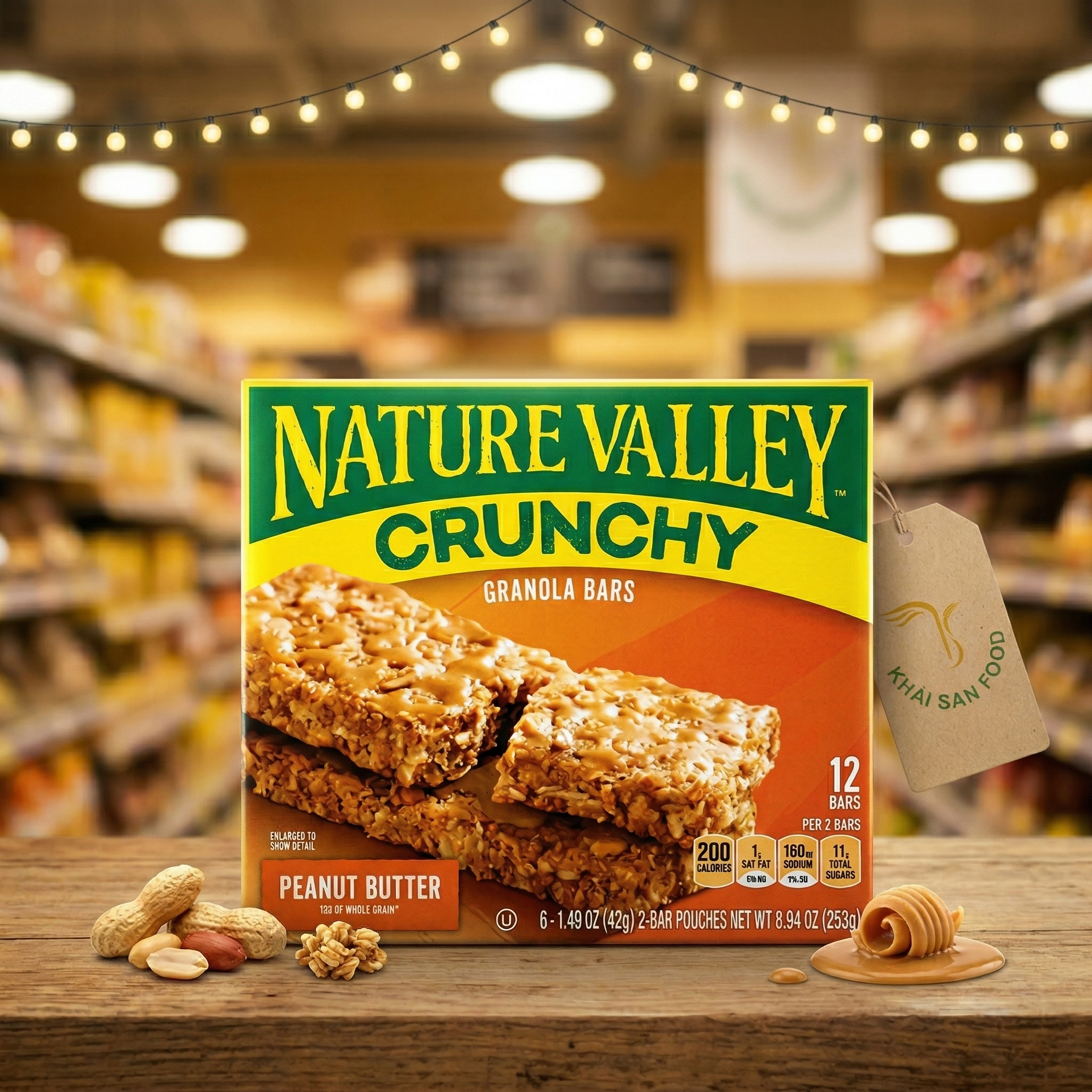 Bánh Ngũ Cốc Nature Valley Peanut Butter