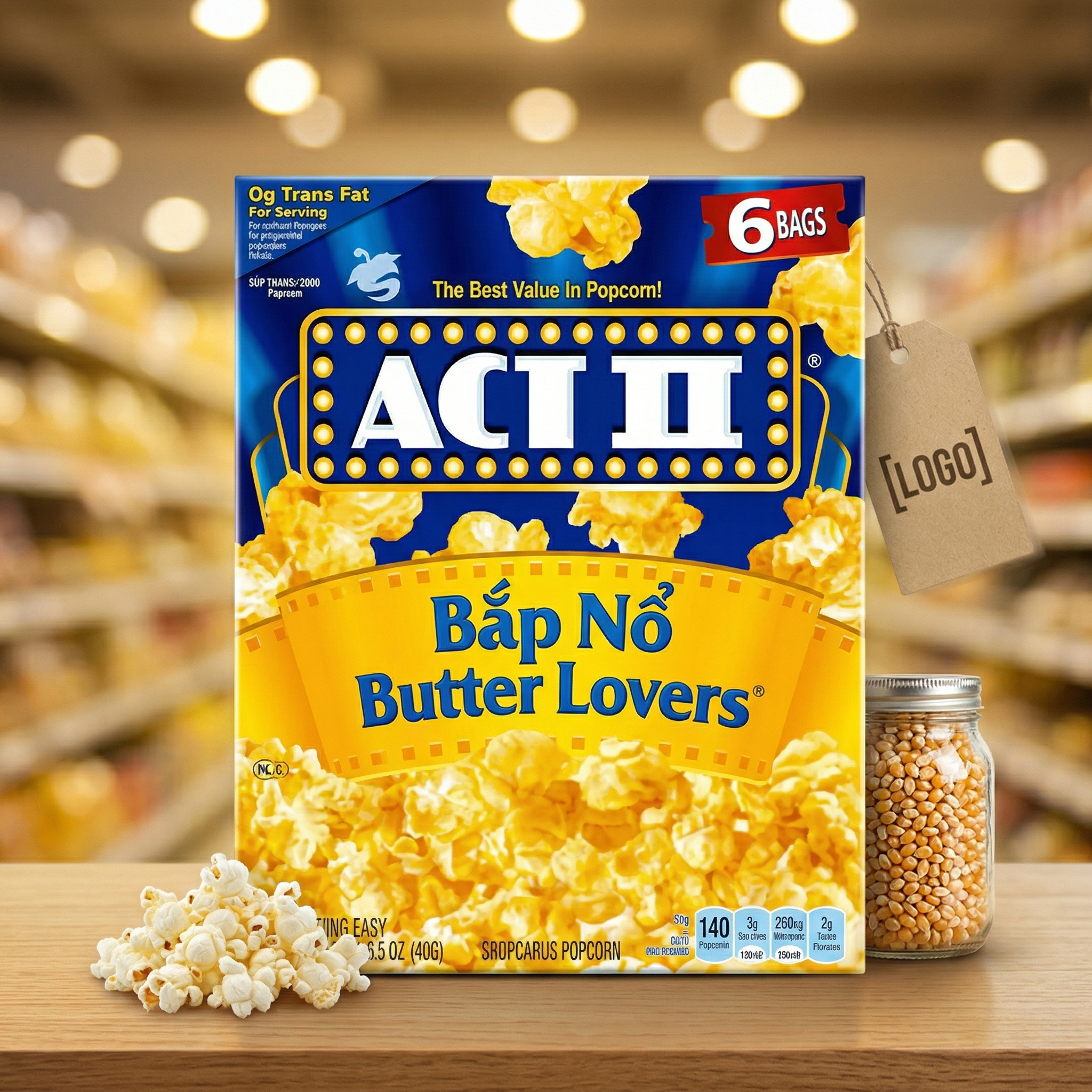 Bắp Nổ ACT II Buteer Lovers 16.5 oz