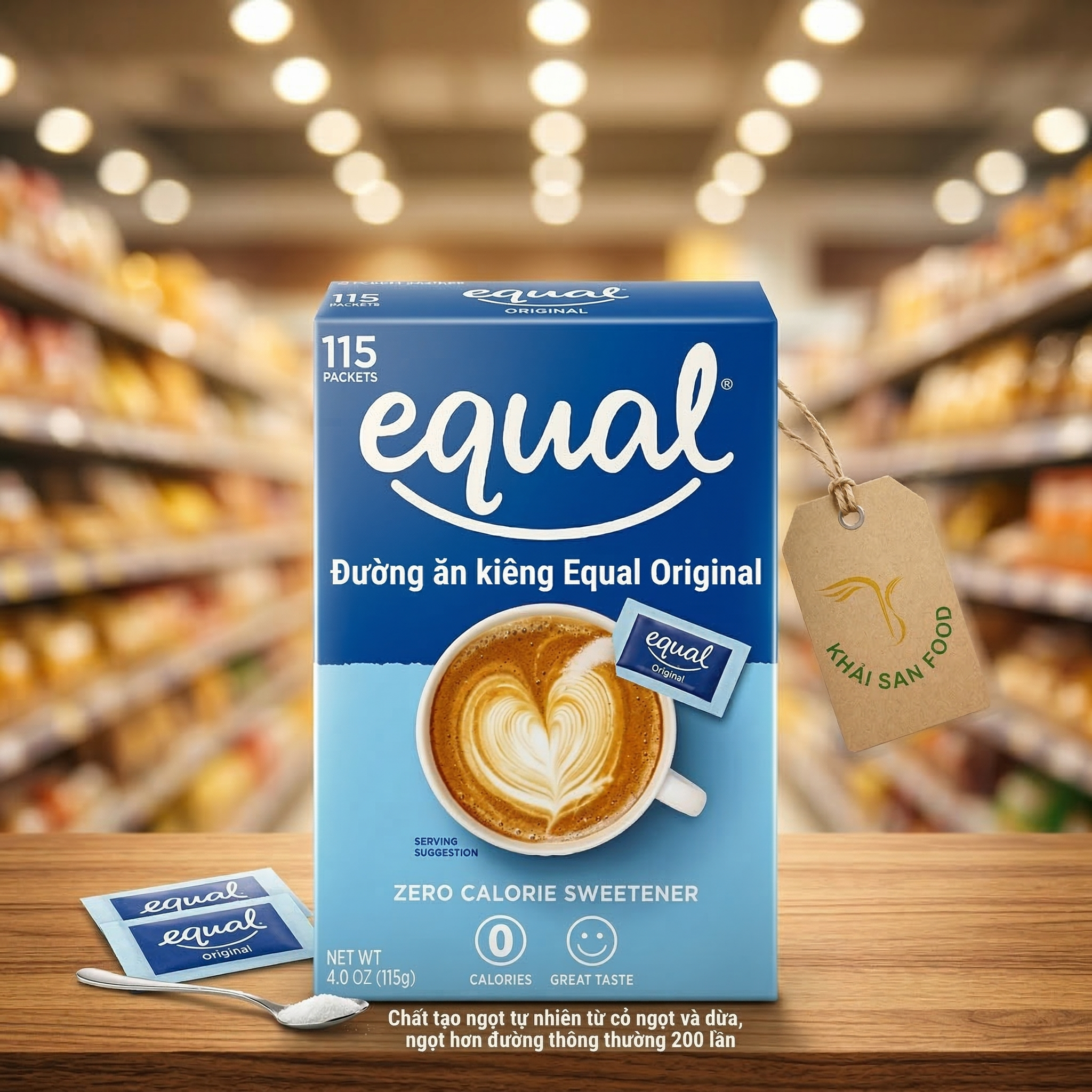 Đường Ăn Kiêng Equal Original 115Gr