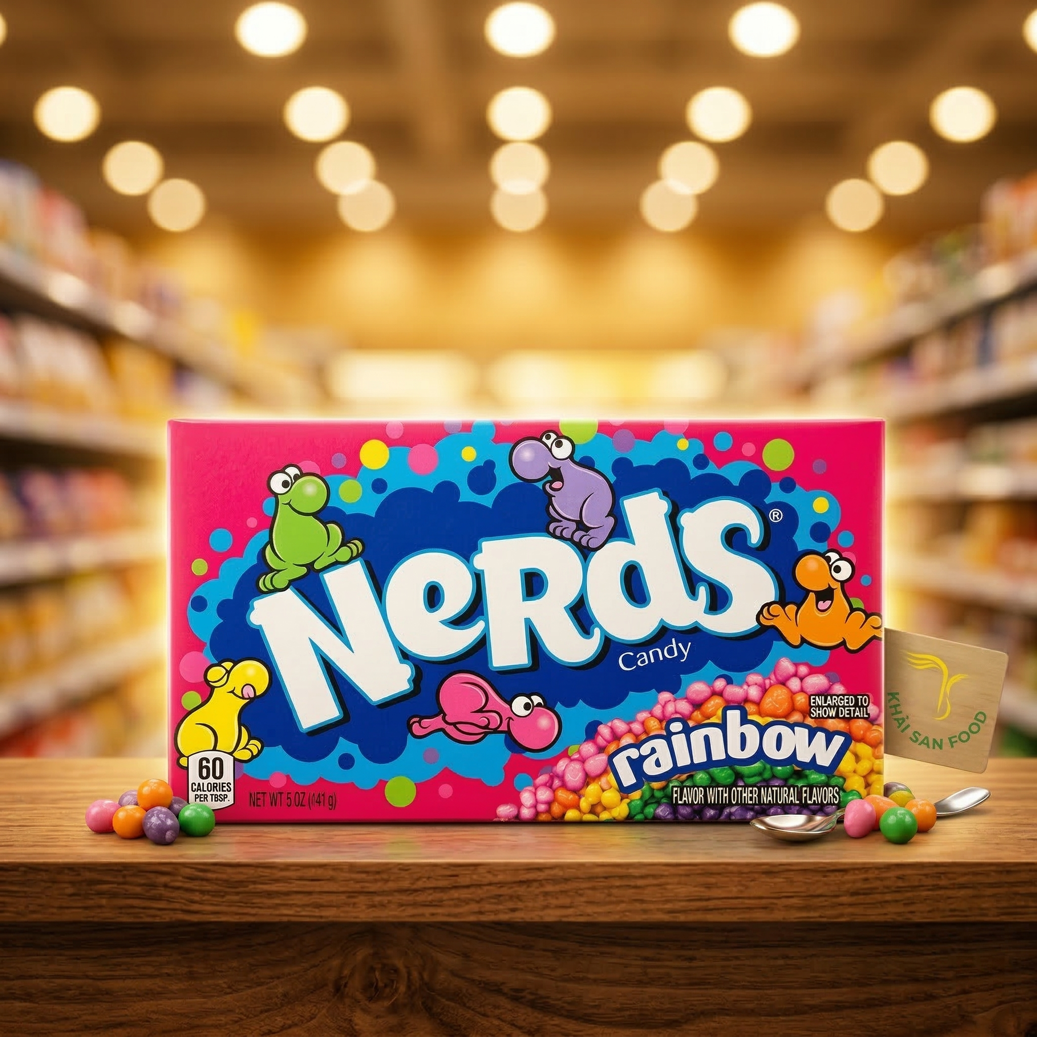 Kẹo Cầu Vòng Nerds - Nerds Candy Rainbow