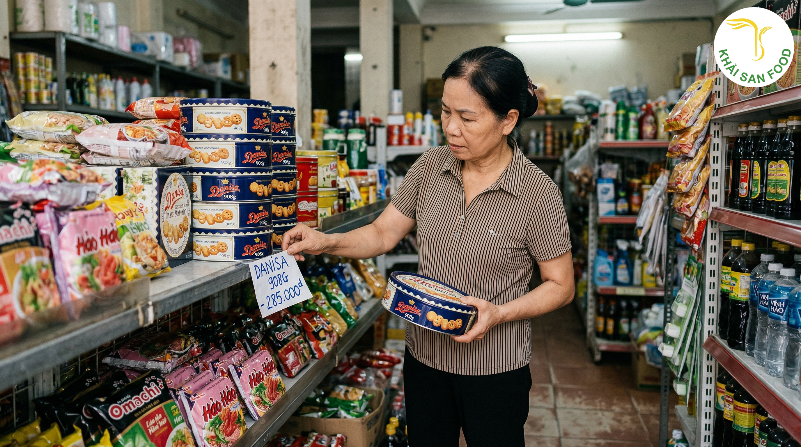 giá bánh danisa 908g