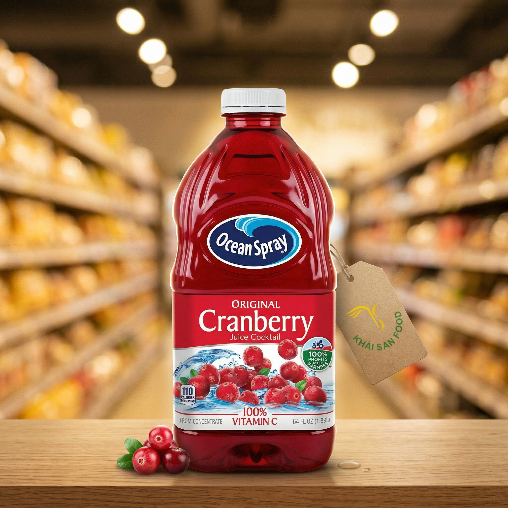Nước Ép Nam Việt Quất Ocean Spray 1.89 Lít