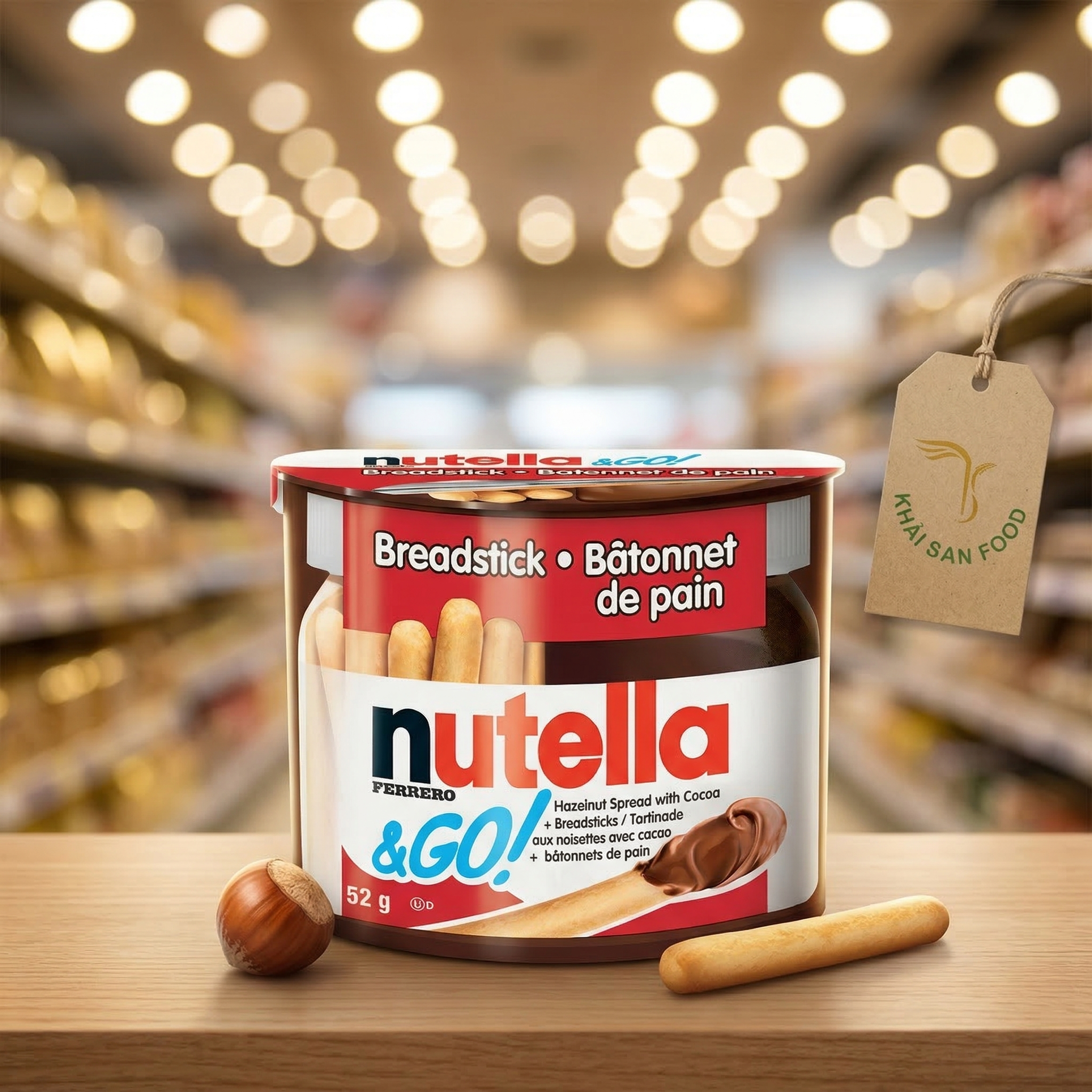 Snack Nutella & Go Breadstick 52G