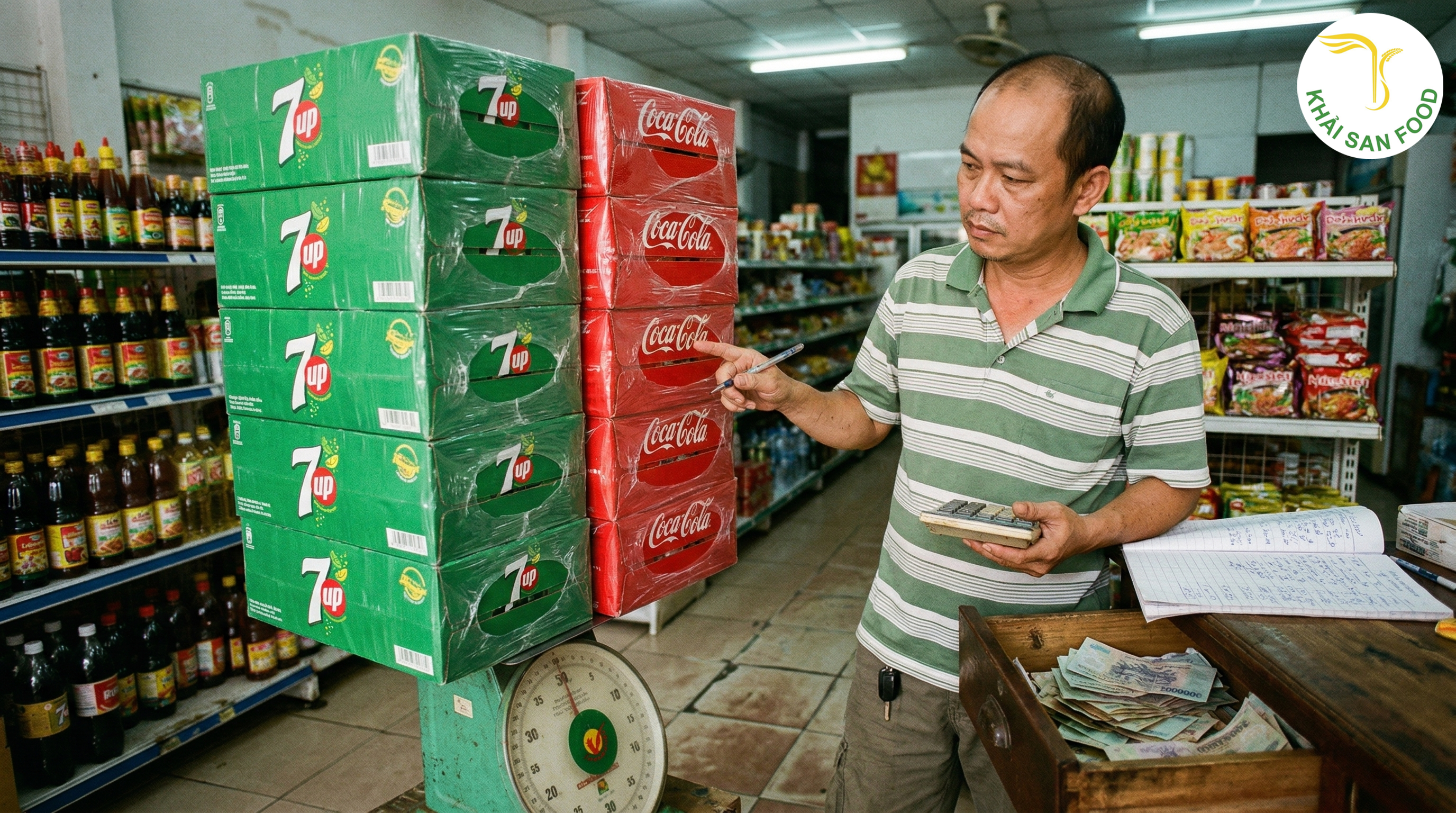 So sánh lợi nhuận từ giá thùng 7up lon và các dòng Coca-Cola So sánh lợi nhuận từ giá thùng 7up lon và các dòng Coca-Cola