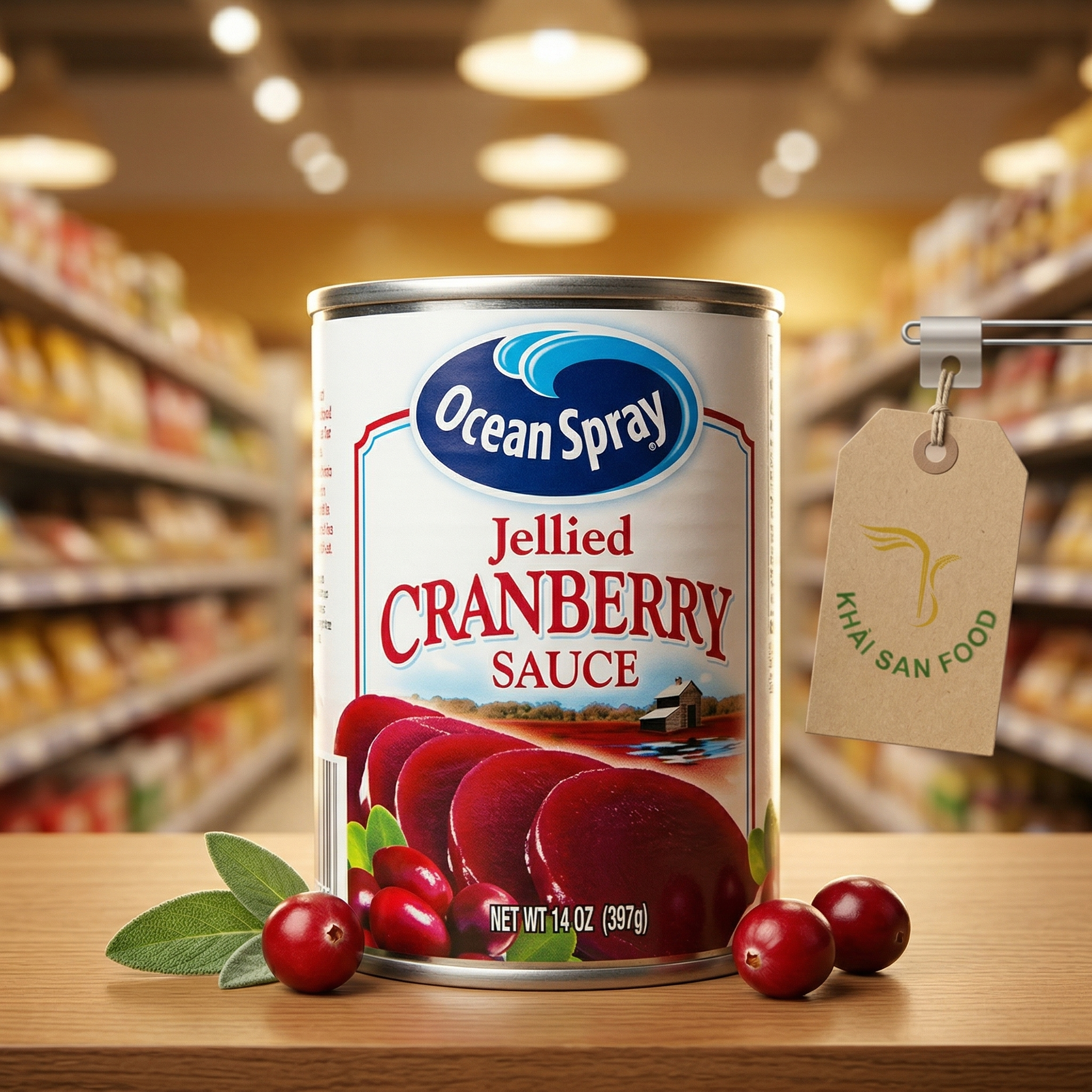 Sốt Nam Việt Quất Ocean Spray CRANBERRY SAUCE