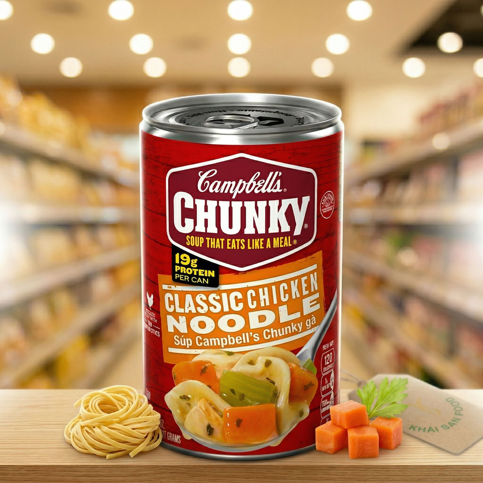 Súp Cambell's Chunky gà