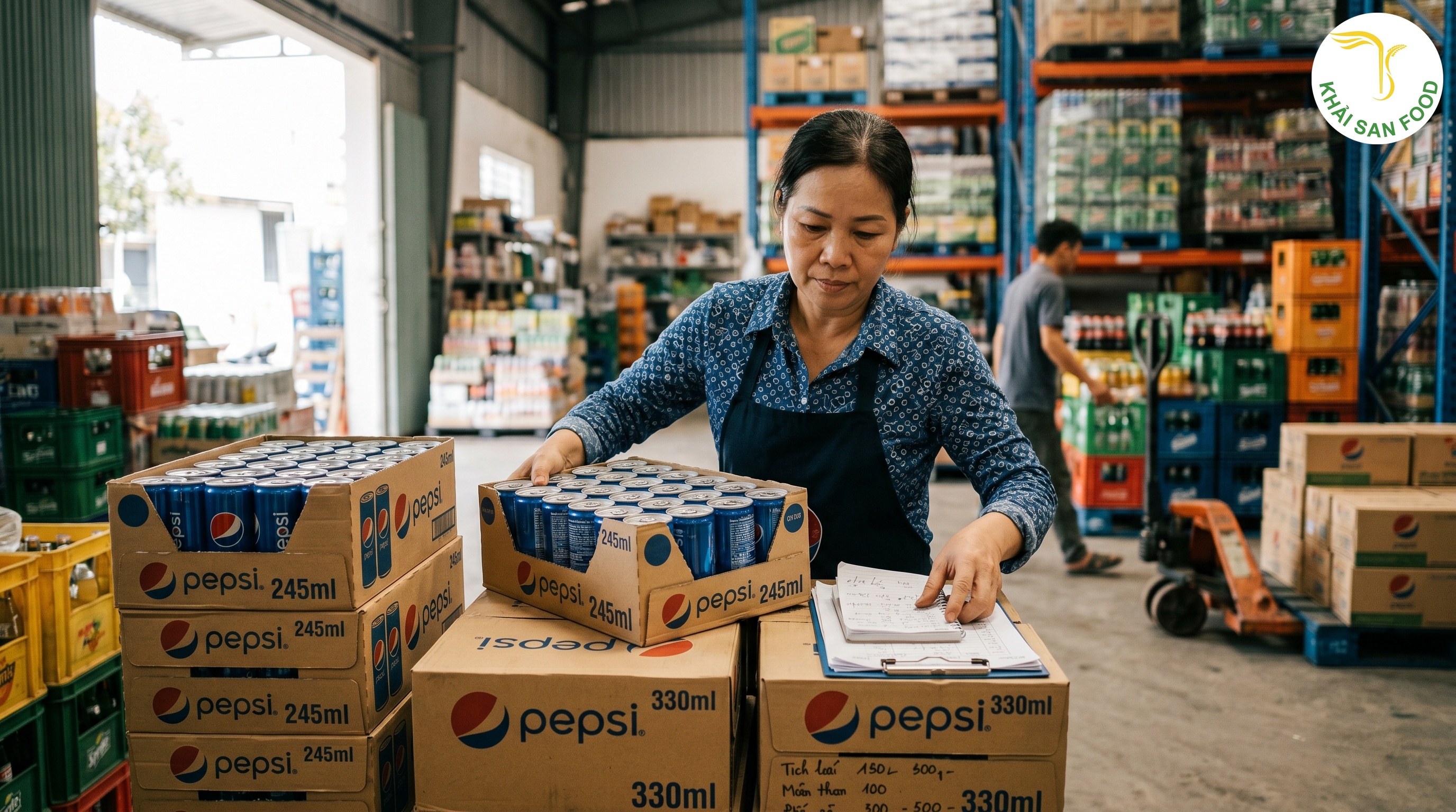 2. Phân loại và bảng giá thùng pepsi 245ml, 330ml chi tiết