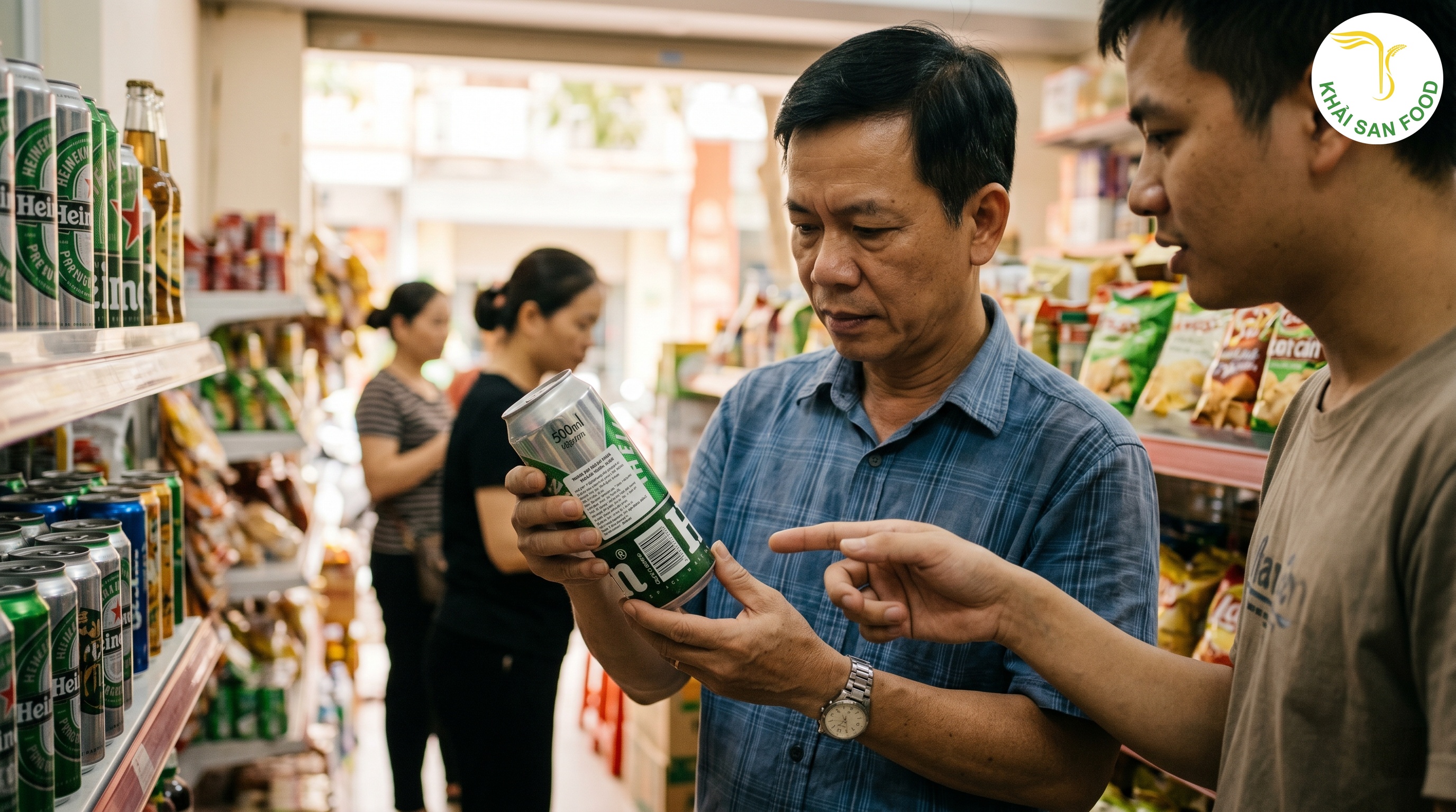 3. Cách nhận biết bia heineken nhập khẩu loại 500ml chuẩn chính hãng