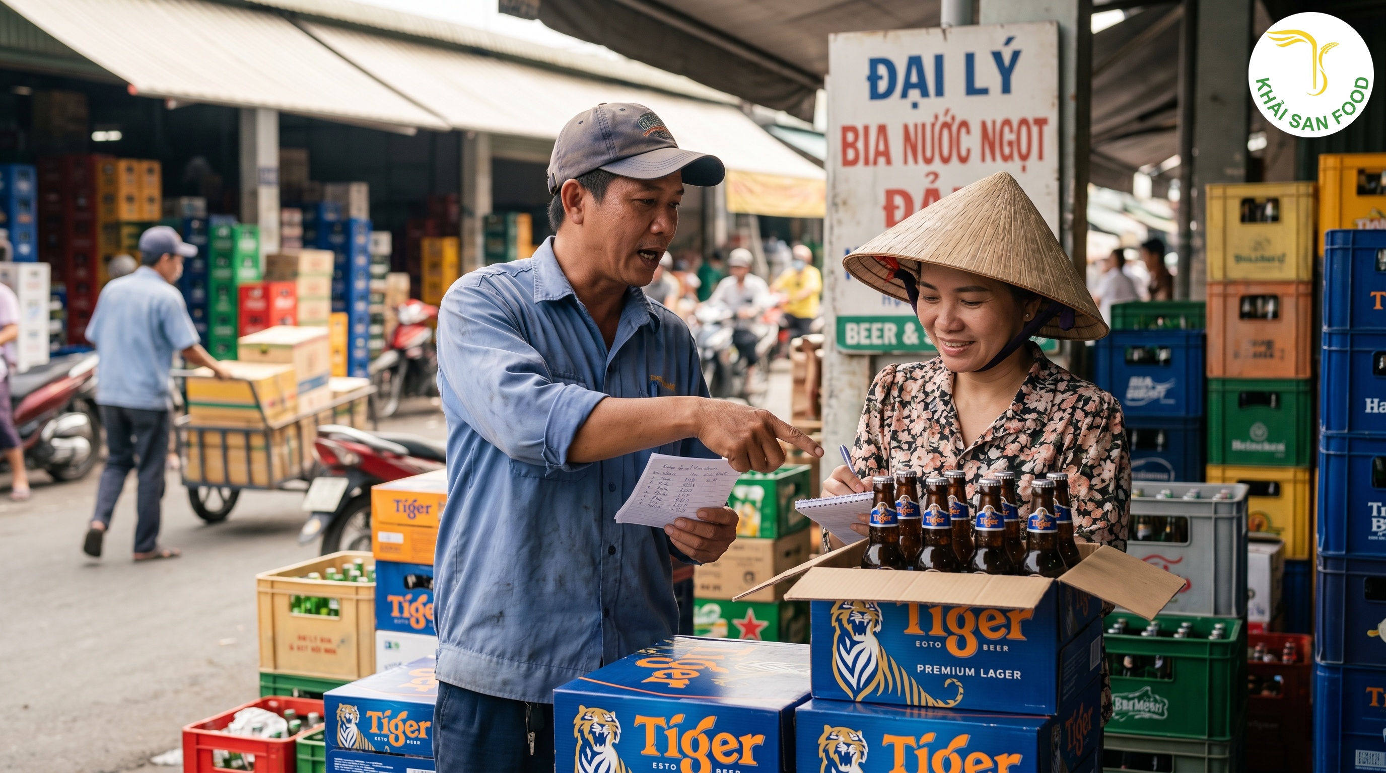 Cập nhật giá két bia tiger nâu và nguồn sỉ