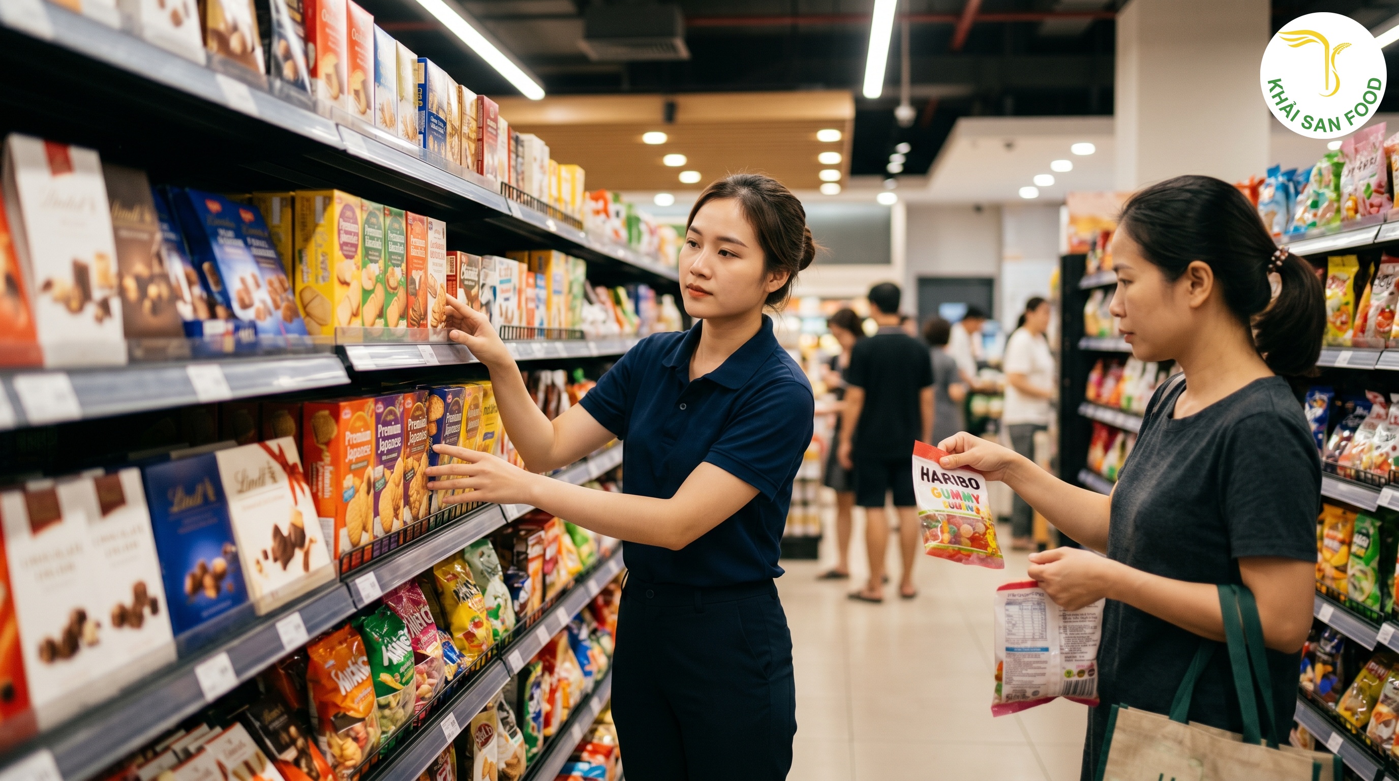 Chiến lược trưng bày bánh kẹo ngon nhập khẩu tối ưu doanh thu