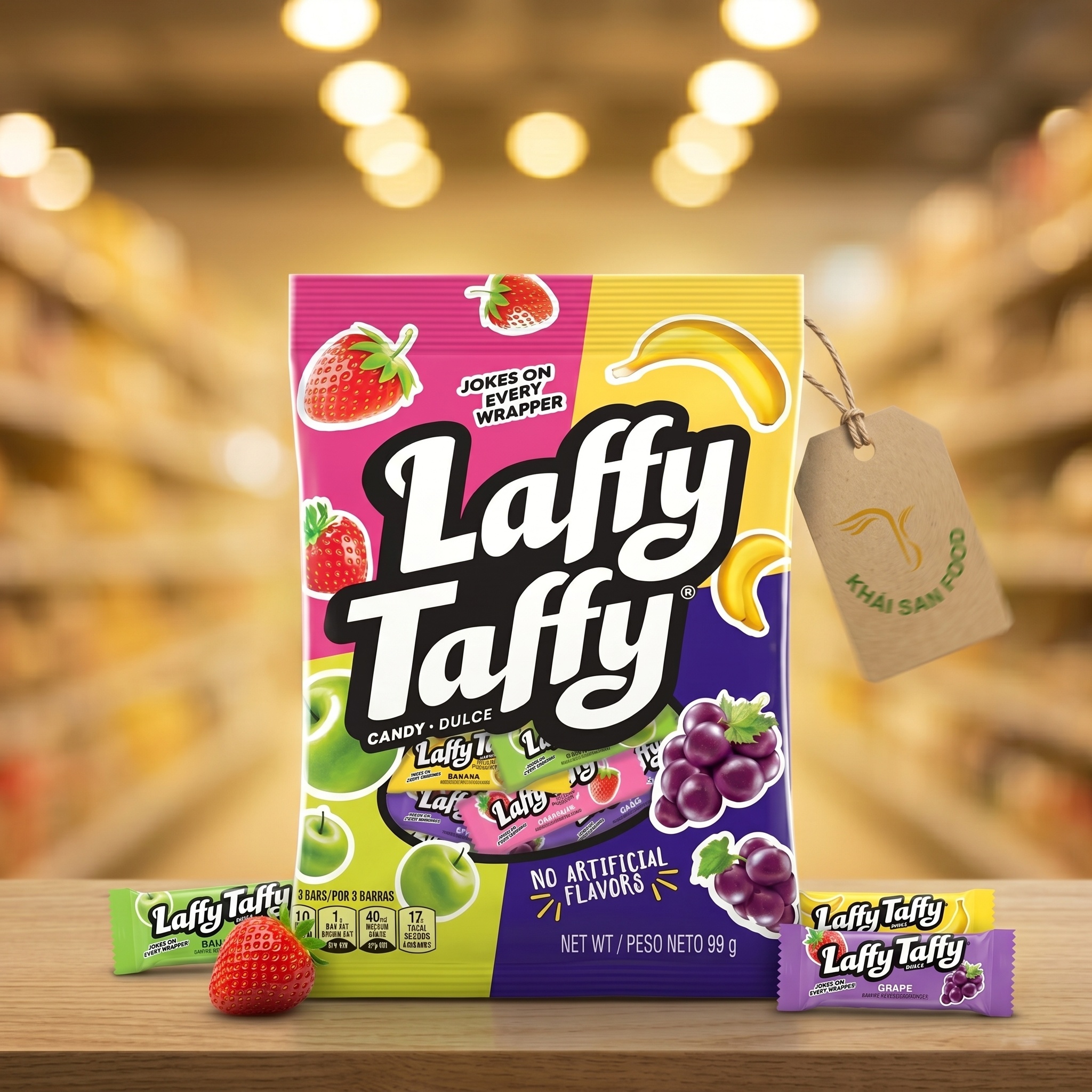 Kẹo Laffy Tafy Assorted 99 Gr
