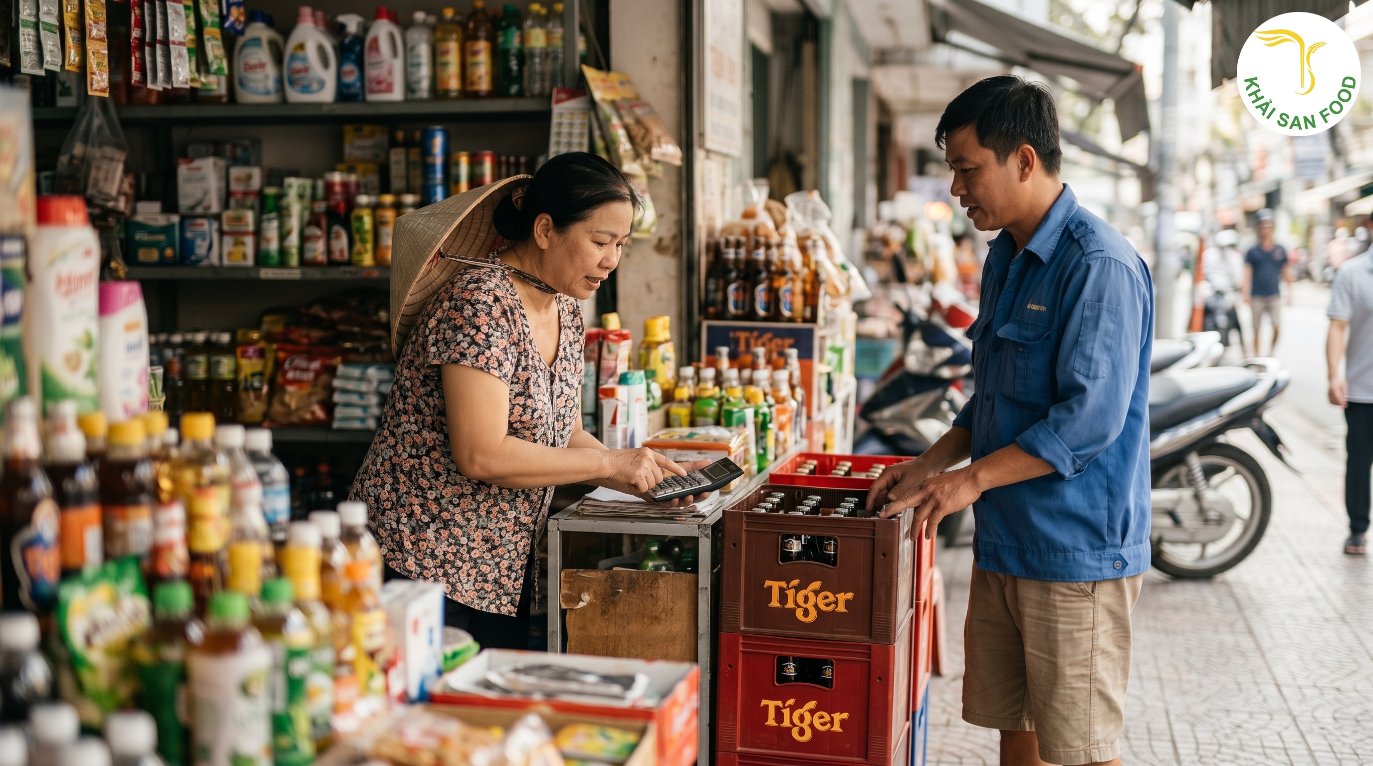 Kinh nghiệm chốt giá két bia tiger nâu