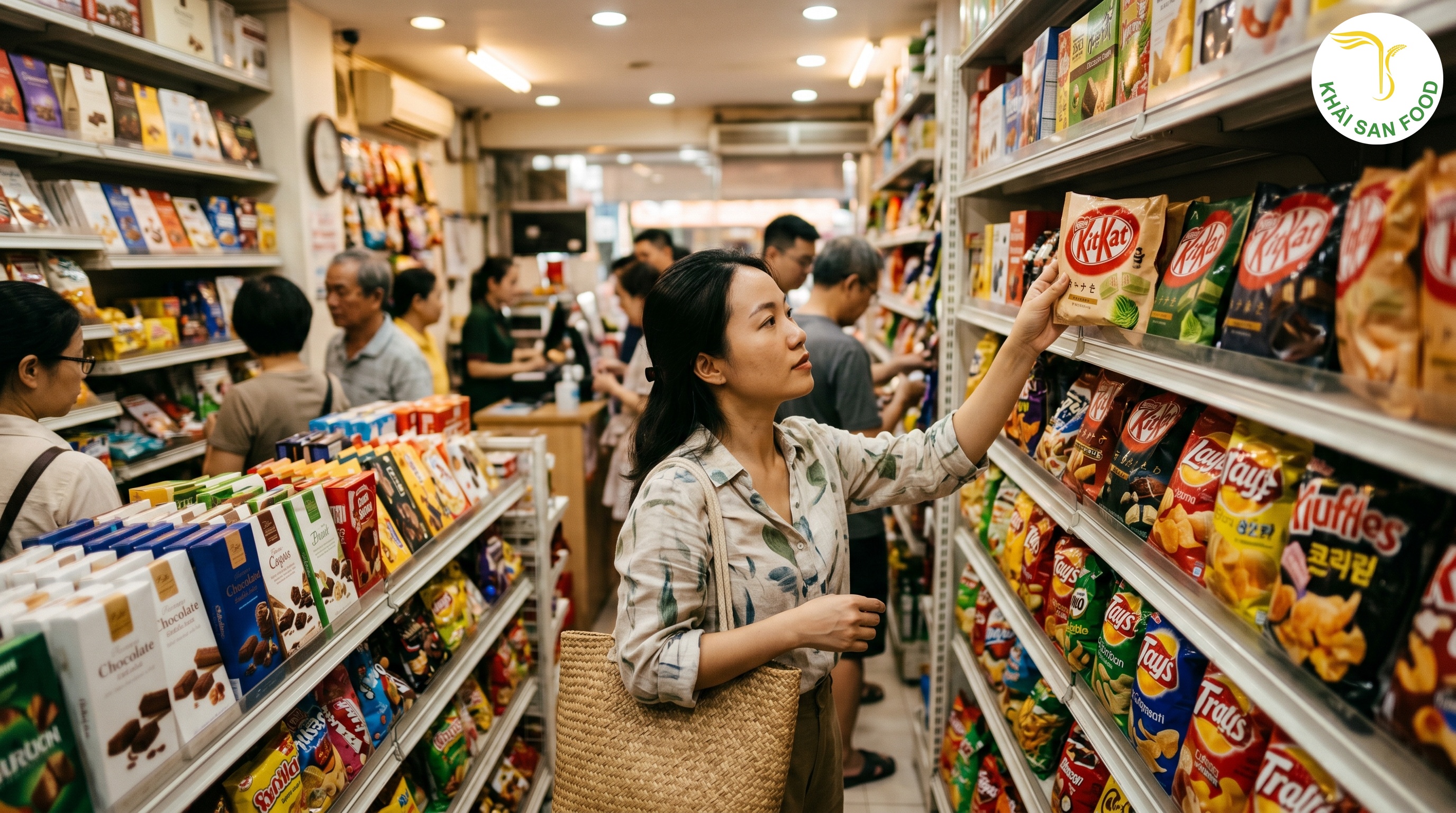 Kinh nghiệm từ tiệm chuyên bánh kẹo nhập khẩu cực đông khách