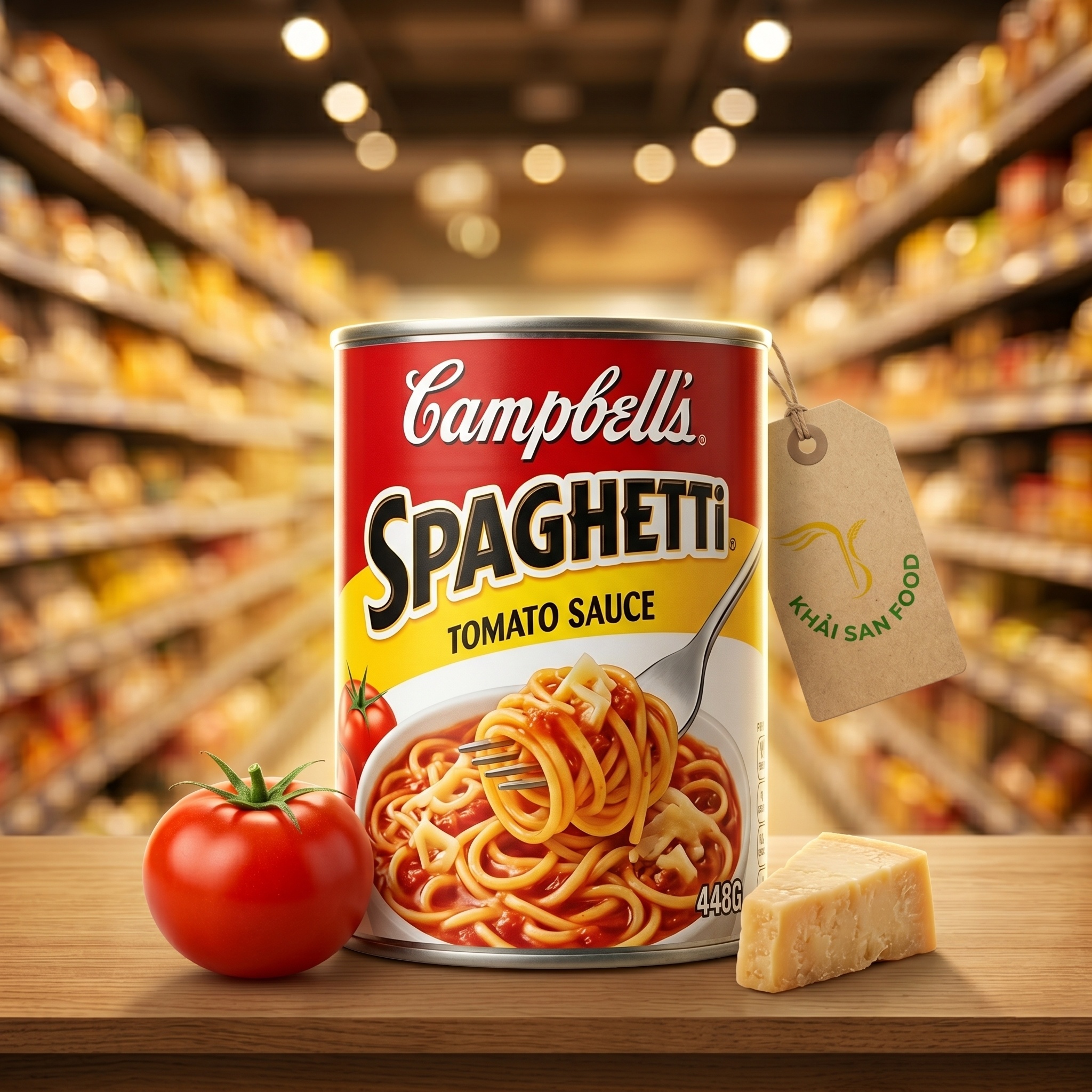 Mì Campbell's Spaghetti 448G