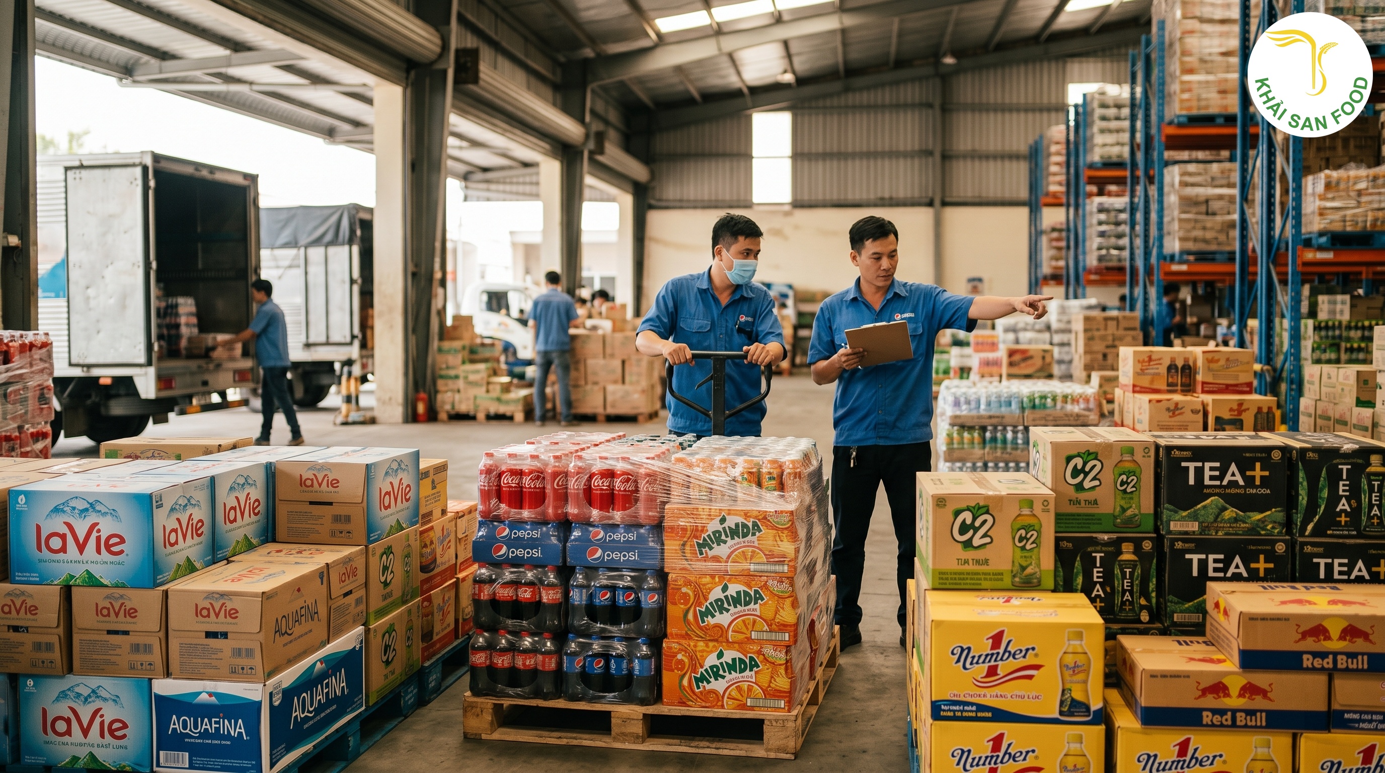 Nhóm hàng chủ lực từ đại lý phân phối nước giải khát Nhóm hàng chủ lực từ đại lý phân phối nước giải khát