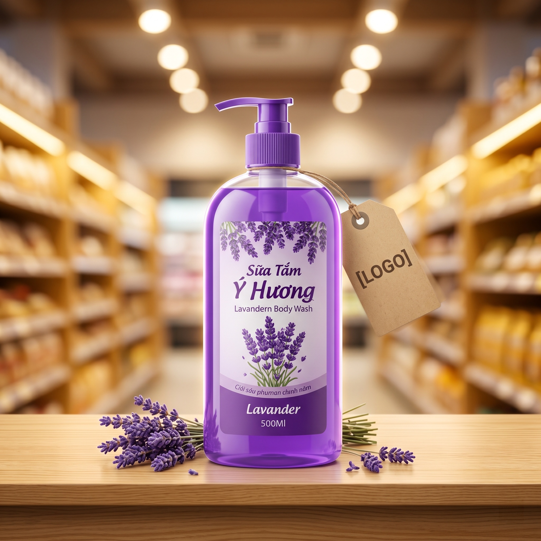 Sữa Tắm Ý Hương Lavander 500Ml