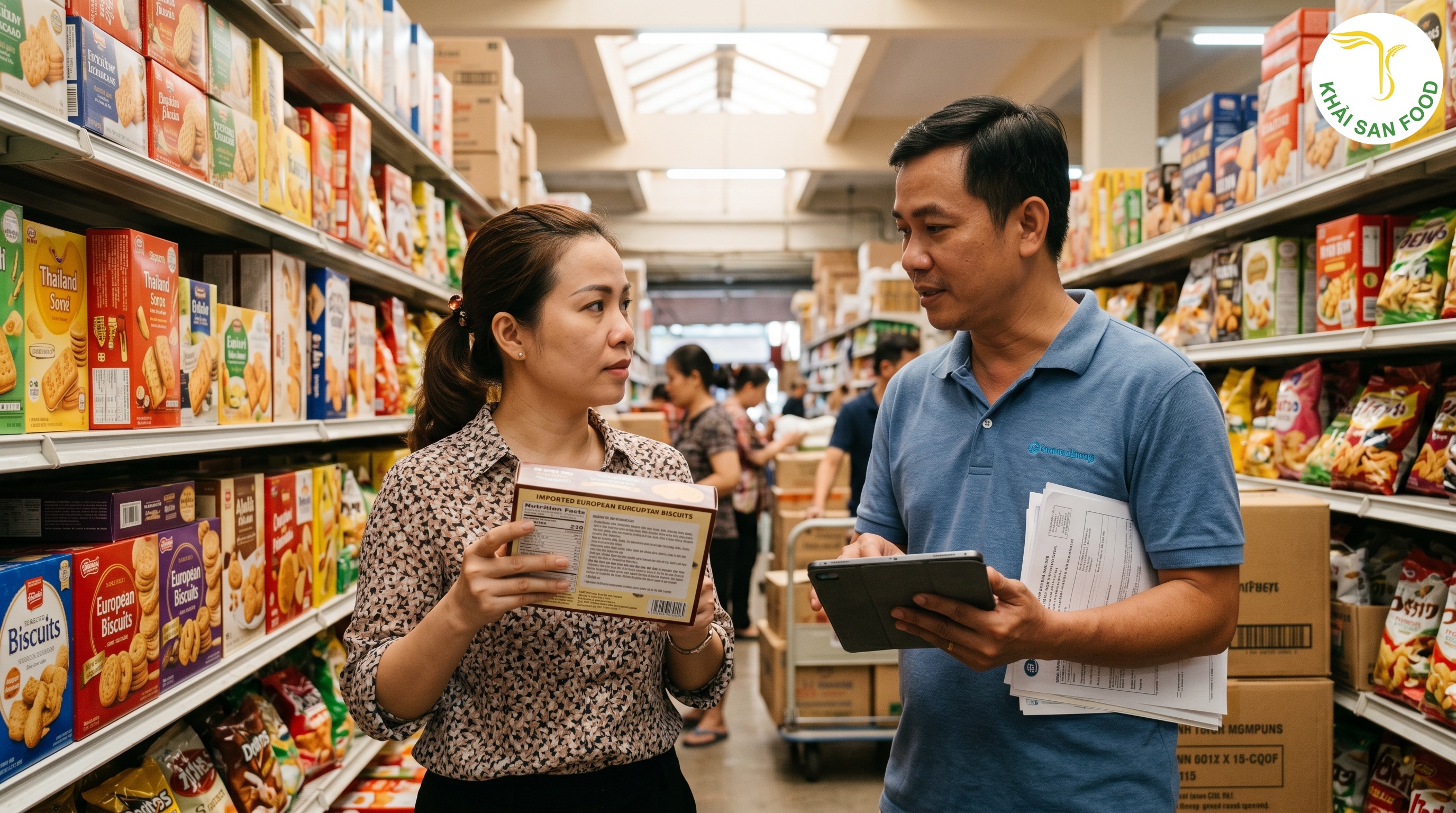 công ty nhập khẩu bánh kẹo