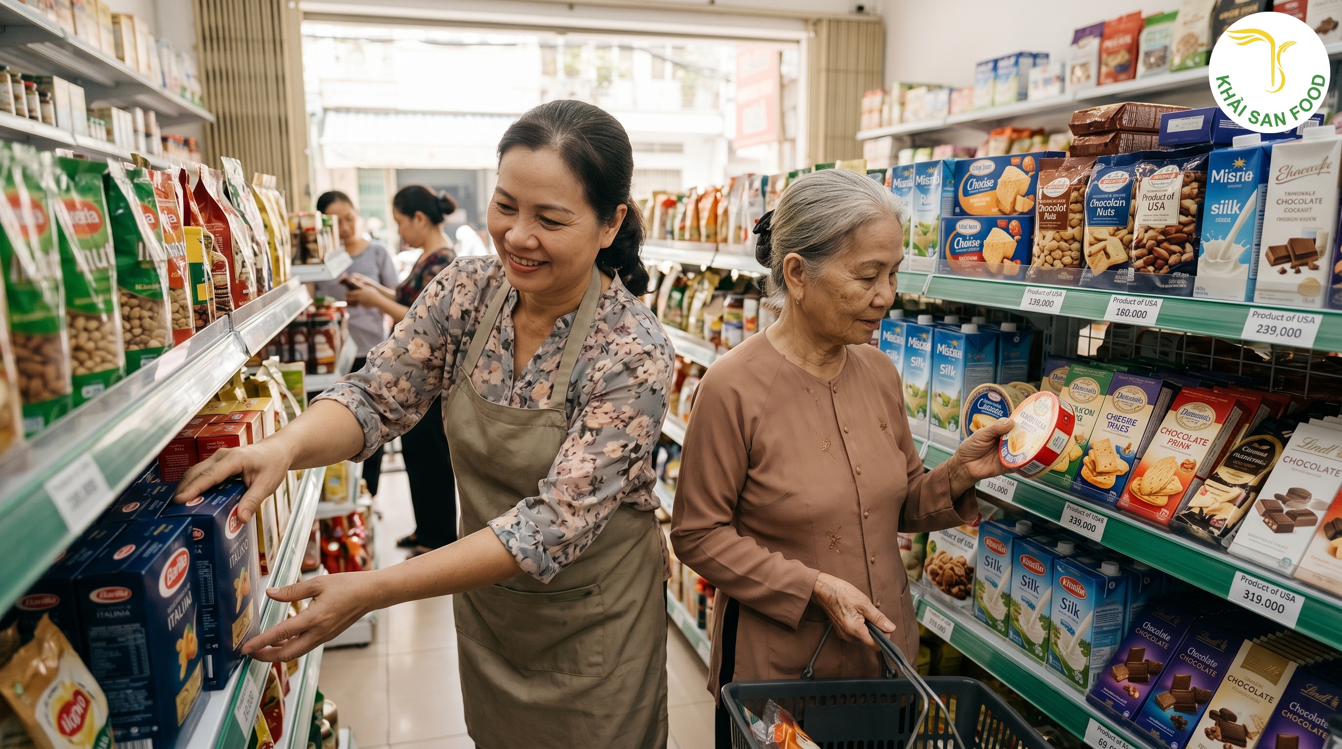 thực phẩm nhập khẩu