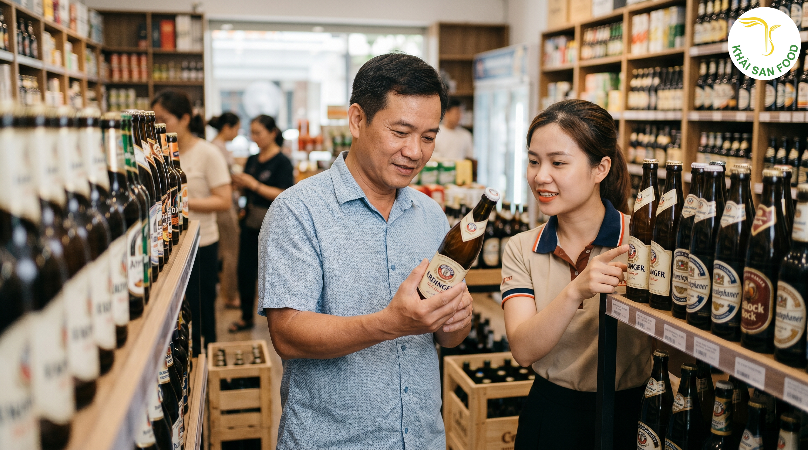 bia chai đức nhập khẩu