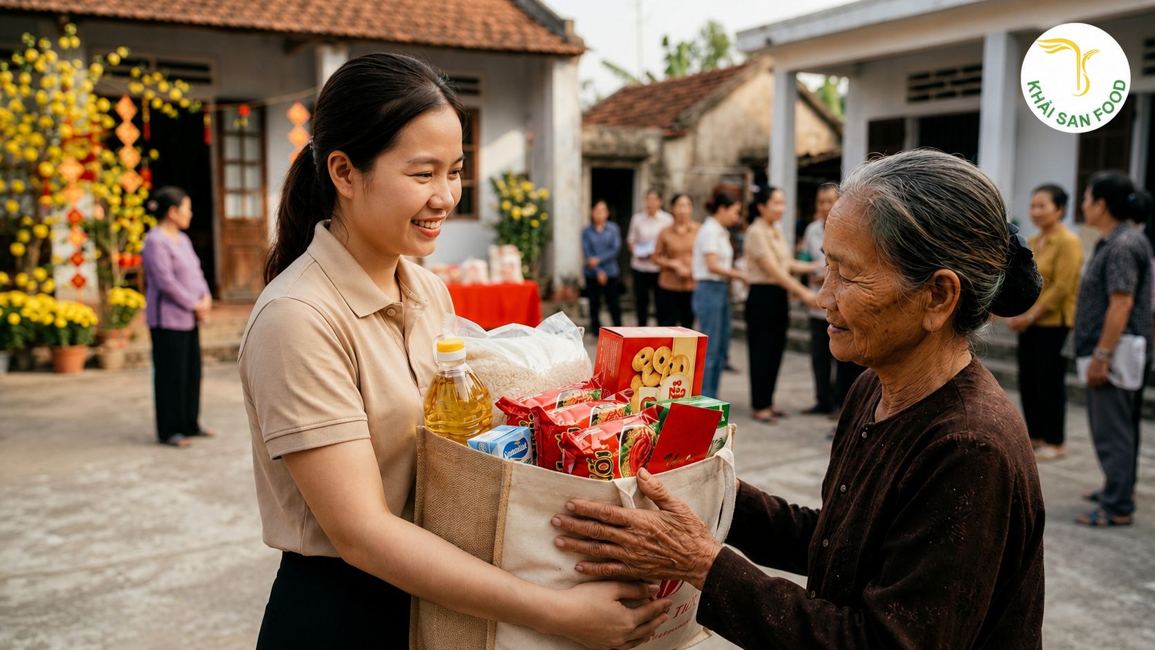 Cơ Cấu Hoàn Hảo Cho Một Suất Quà Tết Từ Thiện