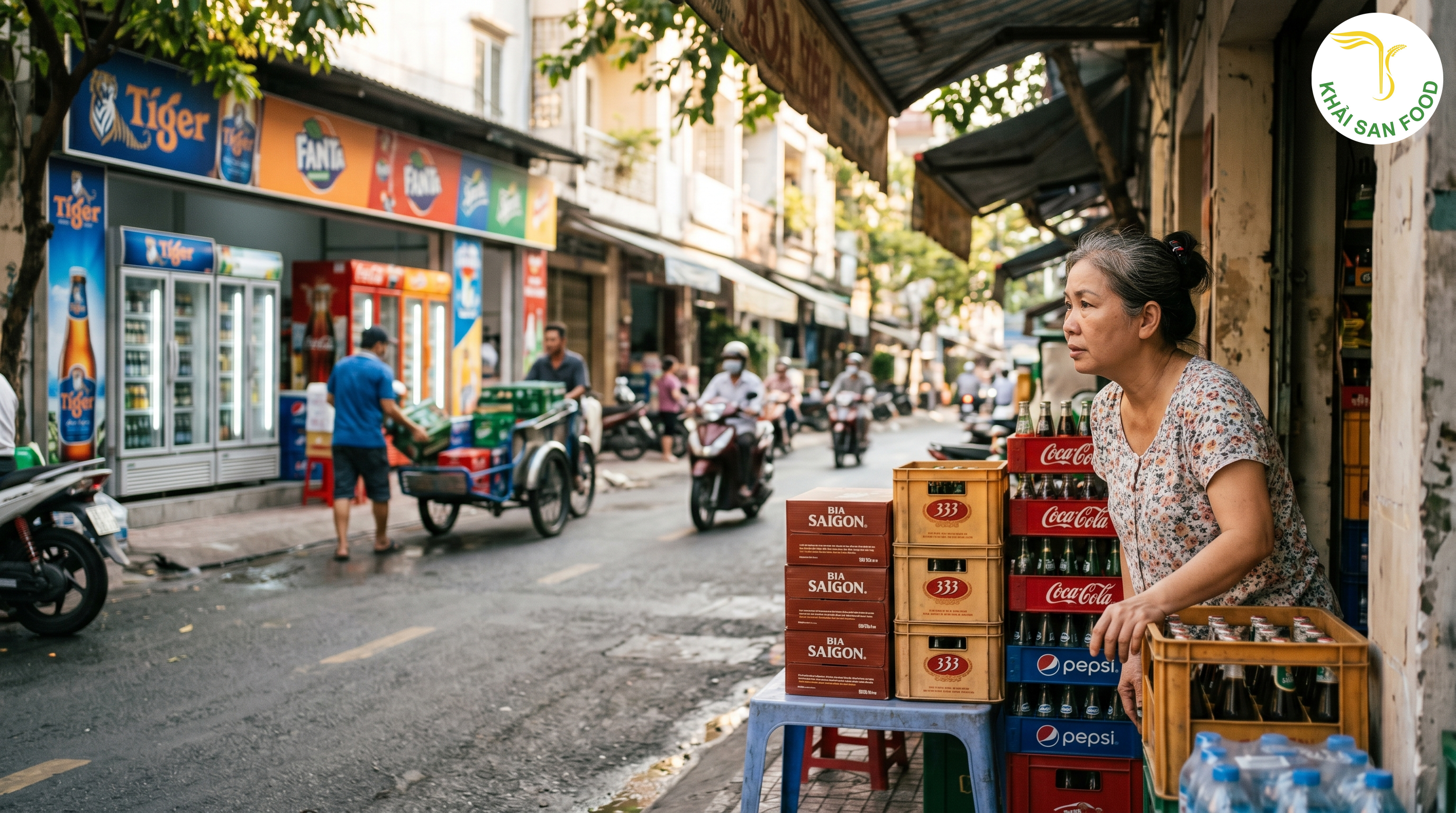 Chiến lược cạnh tranh với đại lý bia nước ngọt gần đây