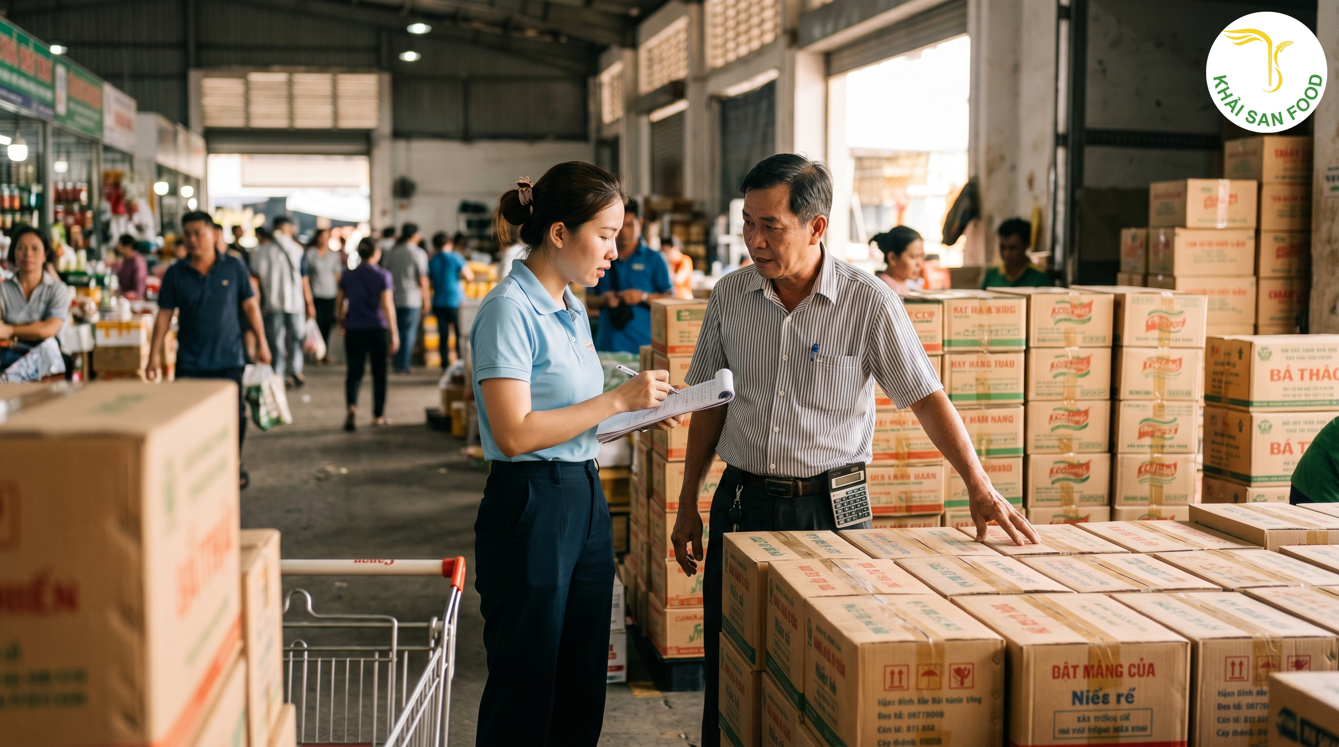 Giải pháp nhập hàng sỉ và tối ưu hóa chi phí vận chuyển mùa cao điểm