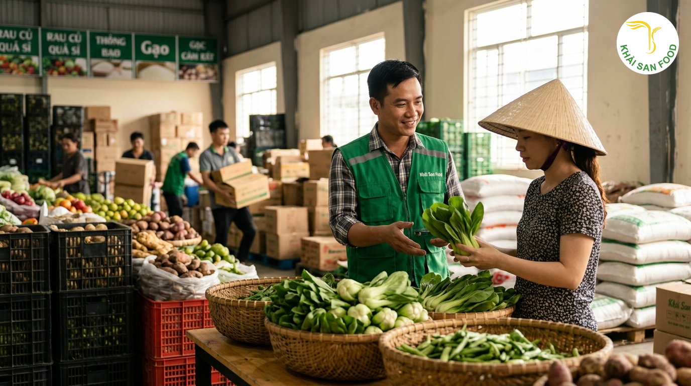 Khải San Food - Đối Tác Cung Ứng Thực Phẩm Sỉ Uy Tín Cho Mọi Cửa Hàng