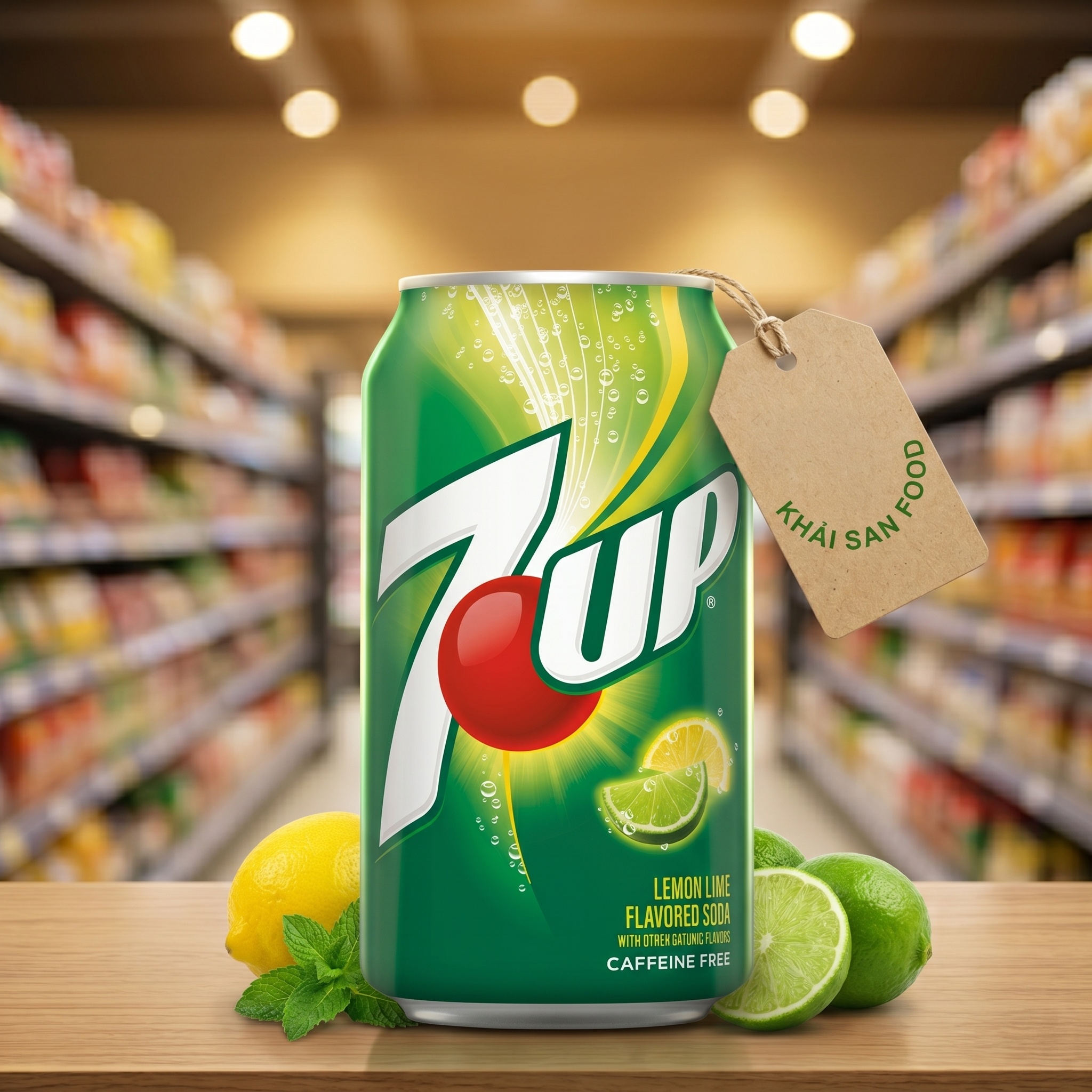 Nước Ngọt 7UP Lemon Lime 355ml